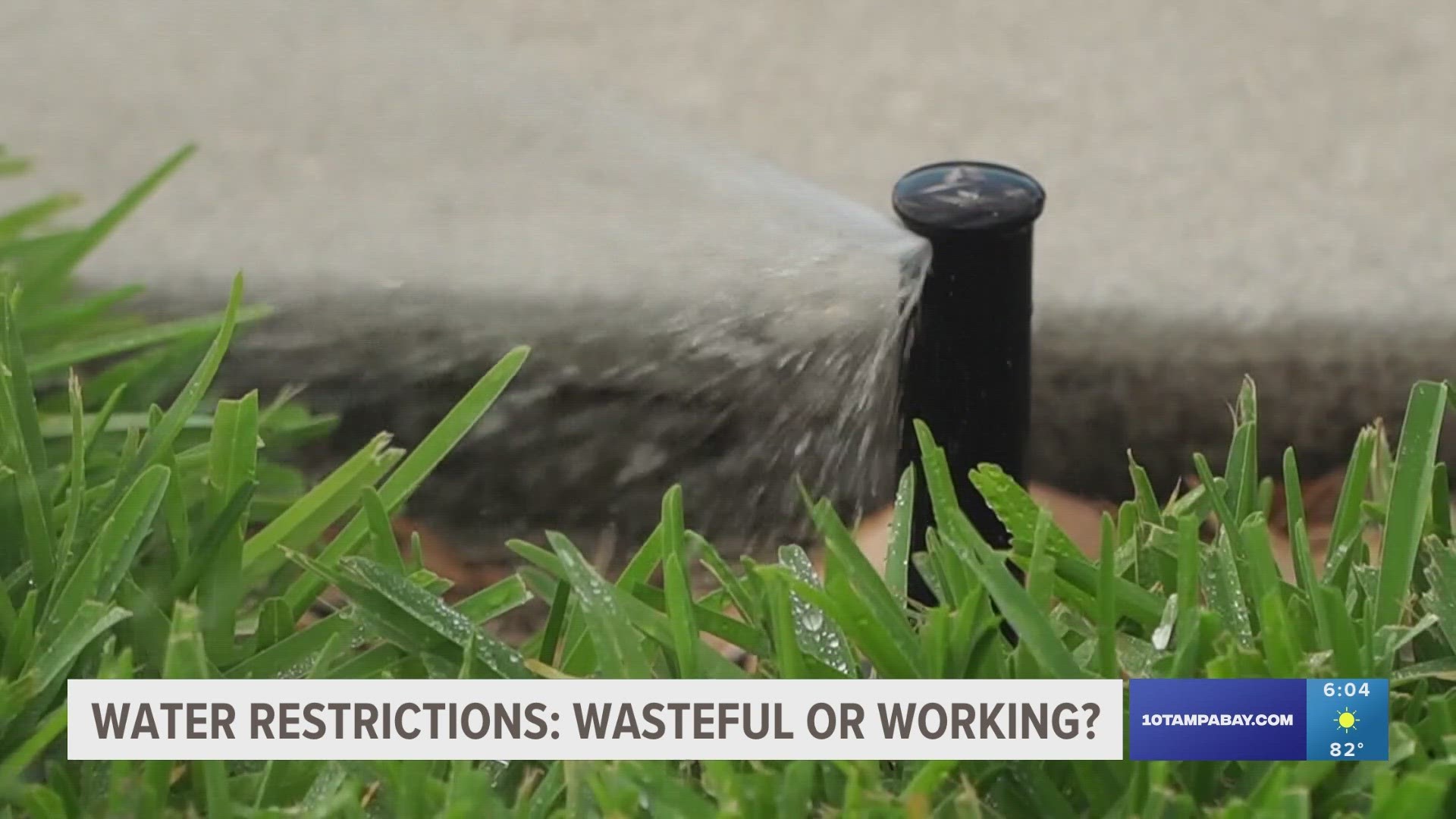 Since December 2023, lawn watering has been restricted to once a week to conserve water amid drought conditions.