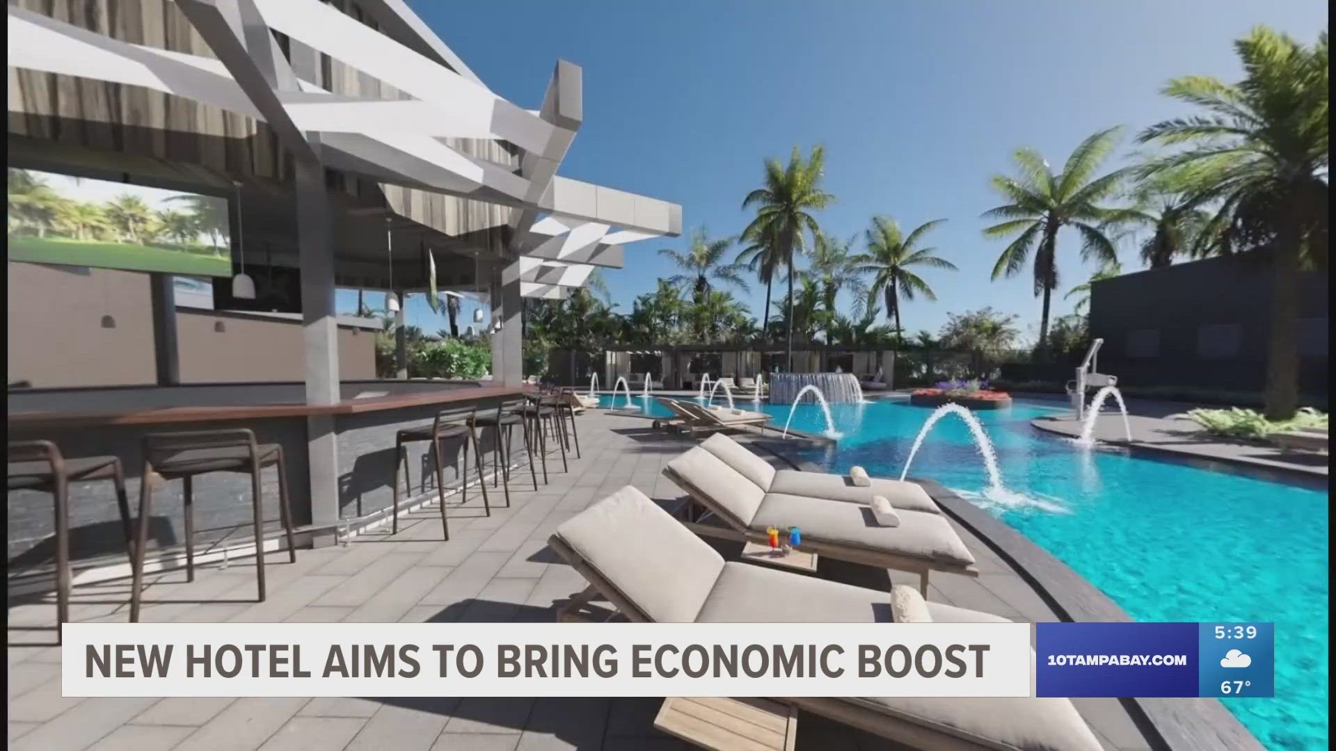 A new hotel in Manatee County is aiming to bring an economic boost.