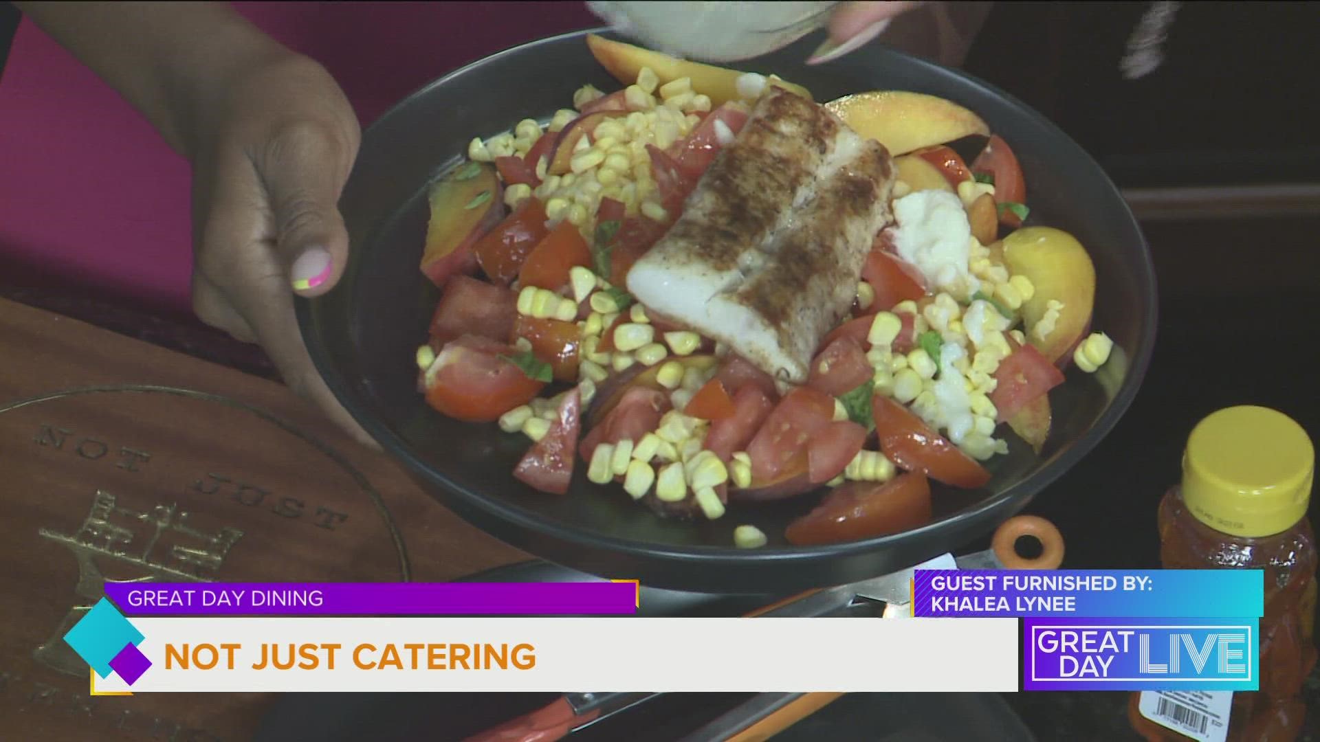 In today's Great Day Dining, GDL highlights Chef Eryka Perry and her catering company. Chef Perry likes to focus on food made with healthy, local ingredients.