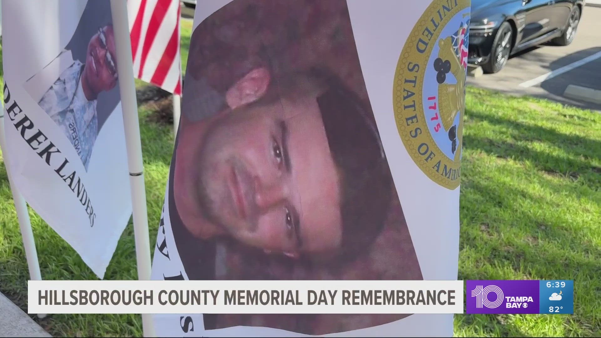 Hillsborough County Memorial Day Ceremony honors Gold Star families.