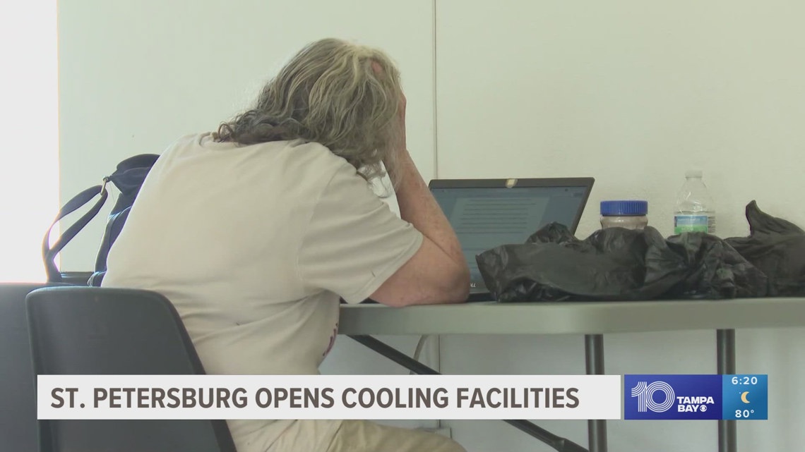 Tampa Bay opens cooling stations for residents without power after