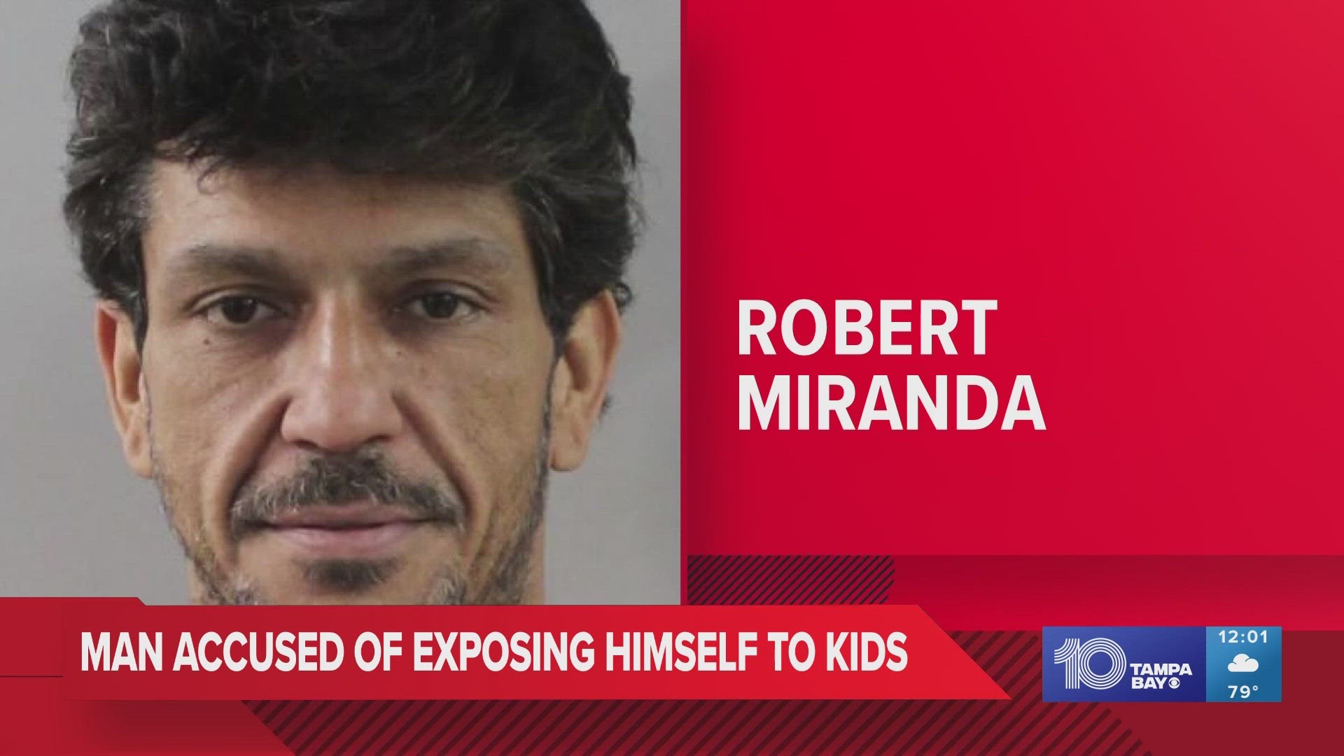 Man accused of exposing himself to kids