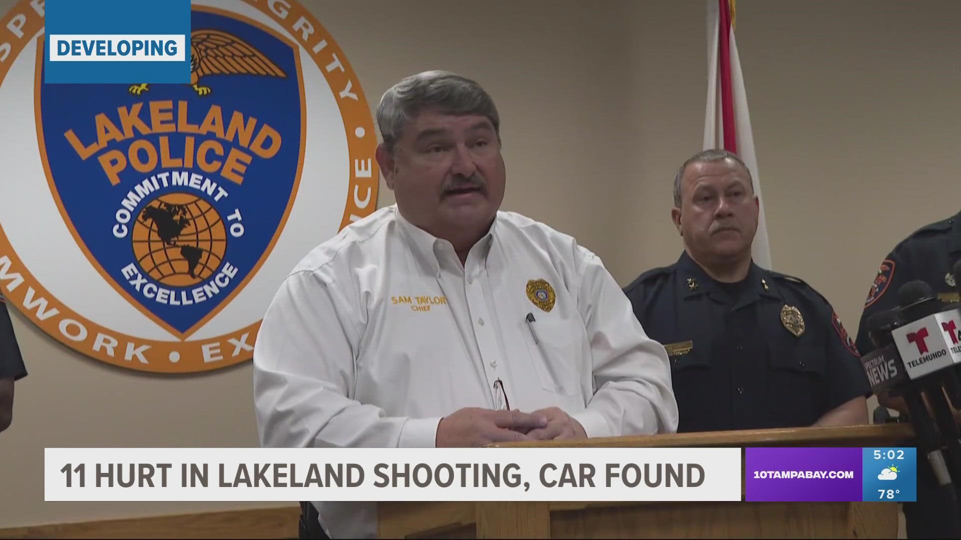 The police chief said his detectives have several strong leads on the suspected gunmen, but no arrests have been made.