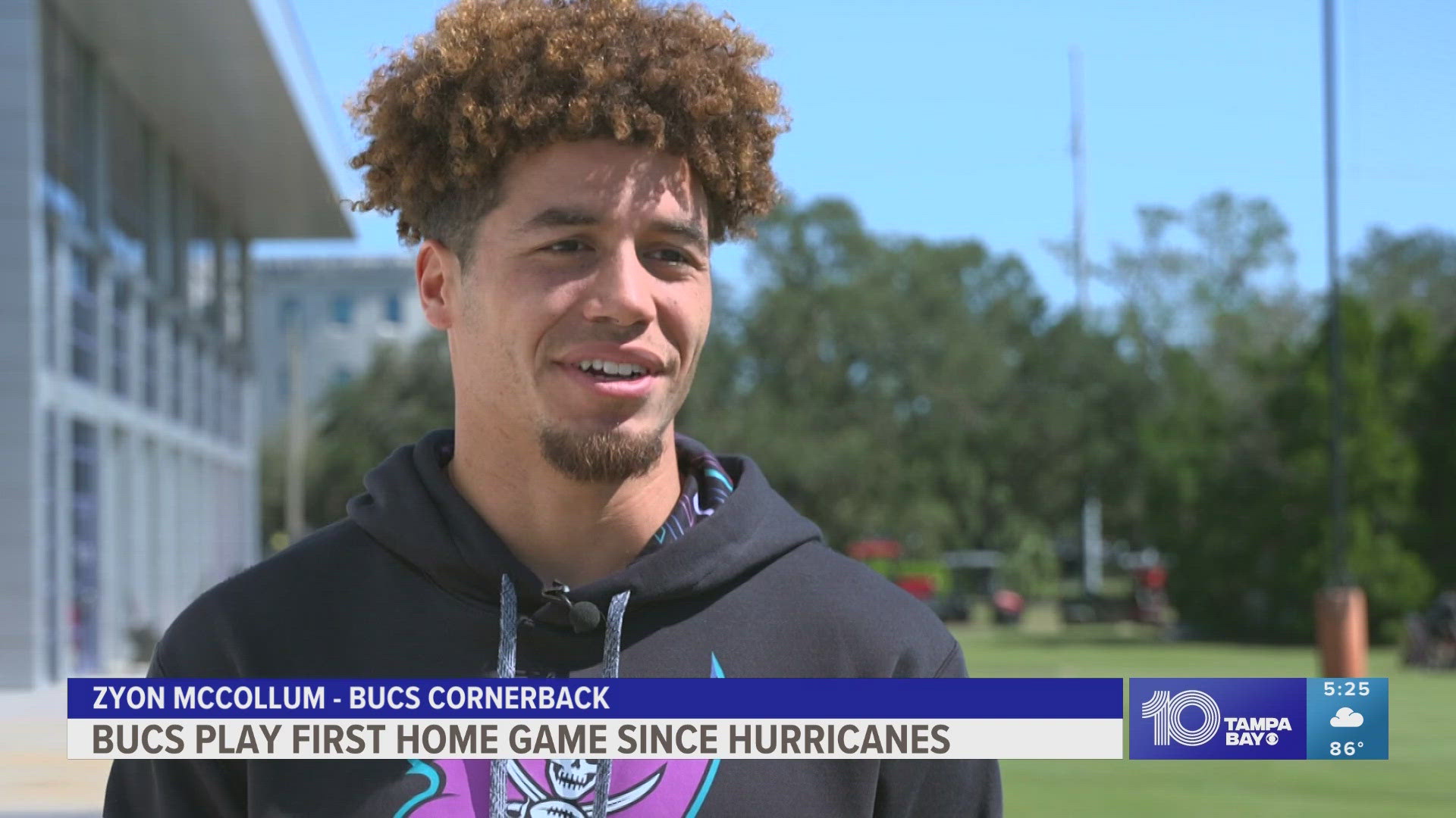 Bucs to play first home game since Hurricane Milton