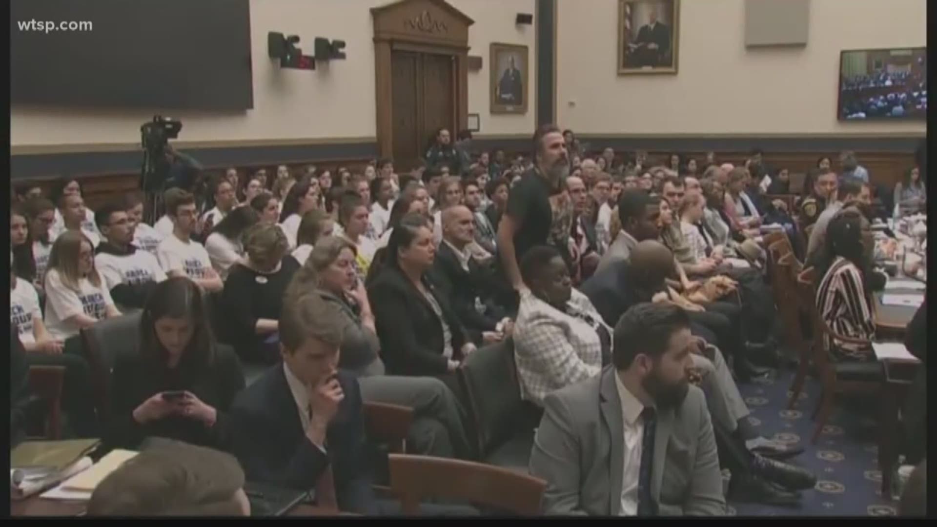 Rep. Matt Gaetz tried to have the parent ejected from the hearing.