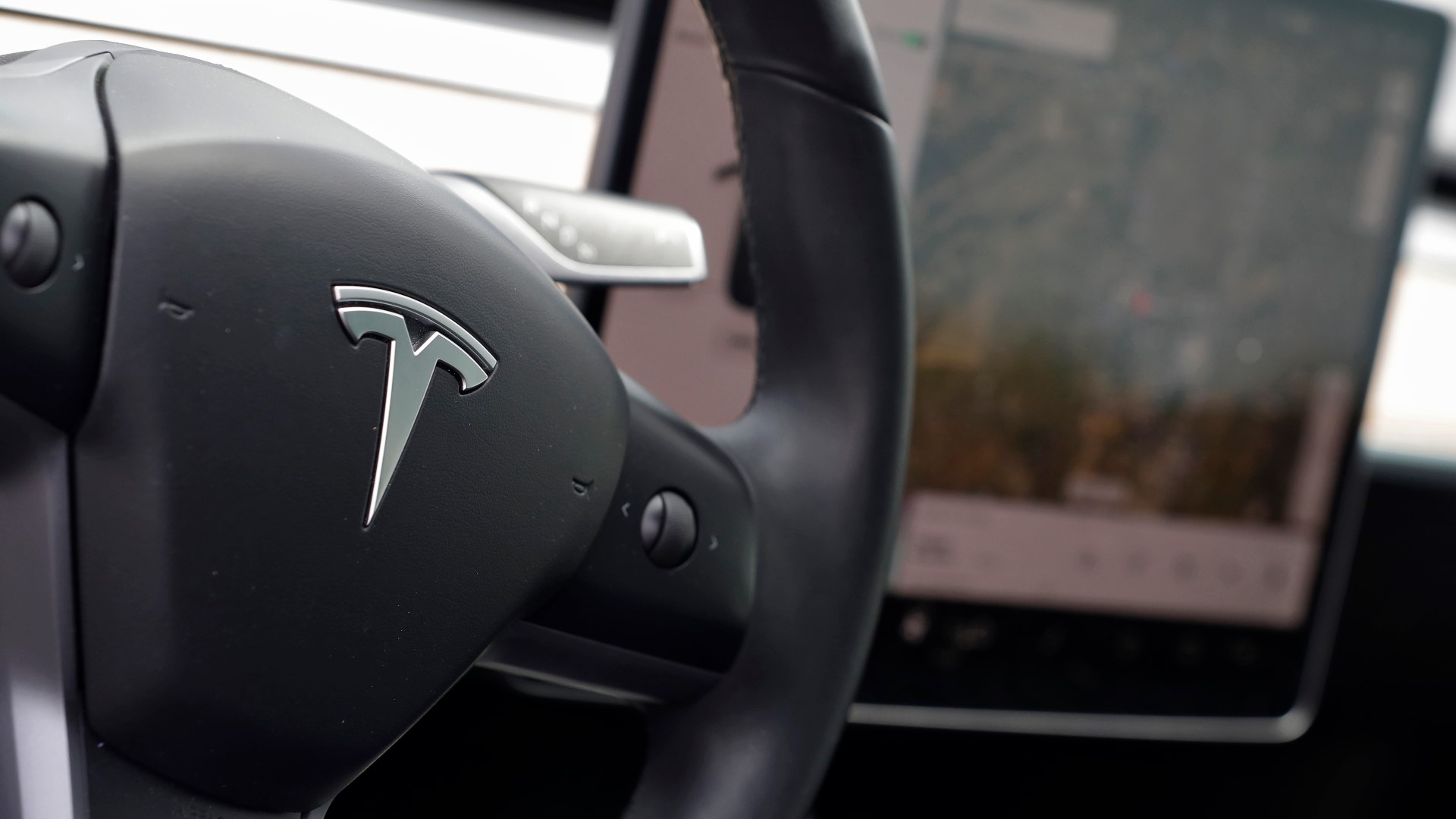 tesla hand controls