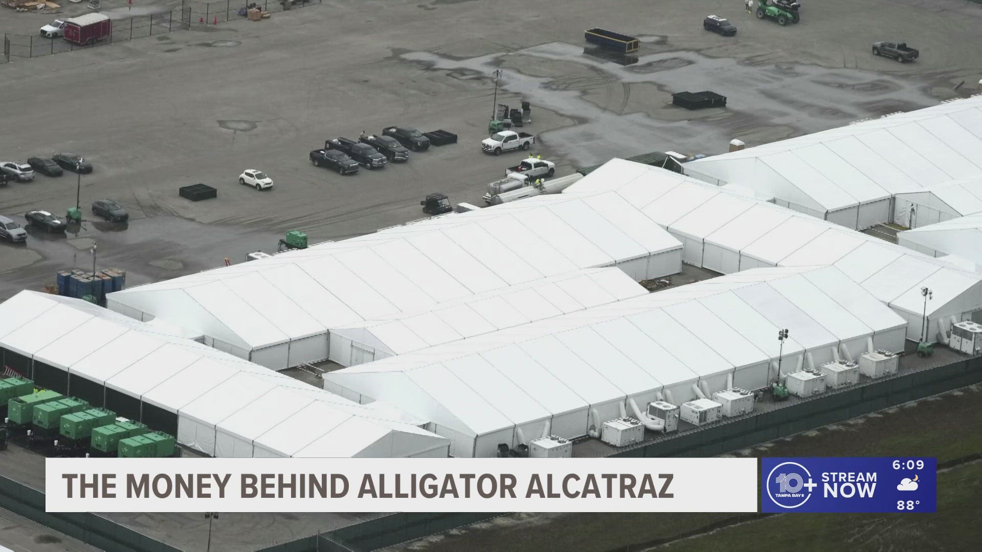 10 Investigates looked through the contracts for the vendors behind Alligator Alcatraz.