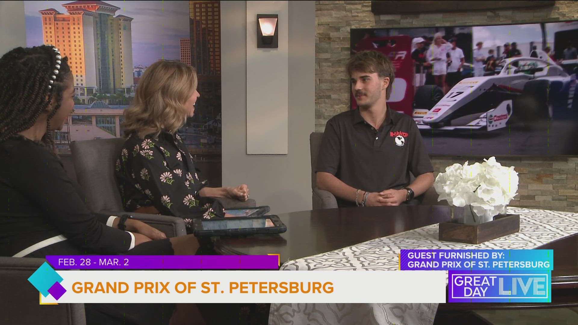 As we gear up for the Grand Prix we catch up with one of the youngest drivers, Nikita Johnson.
