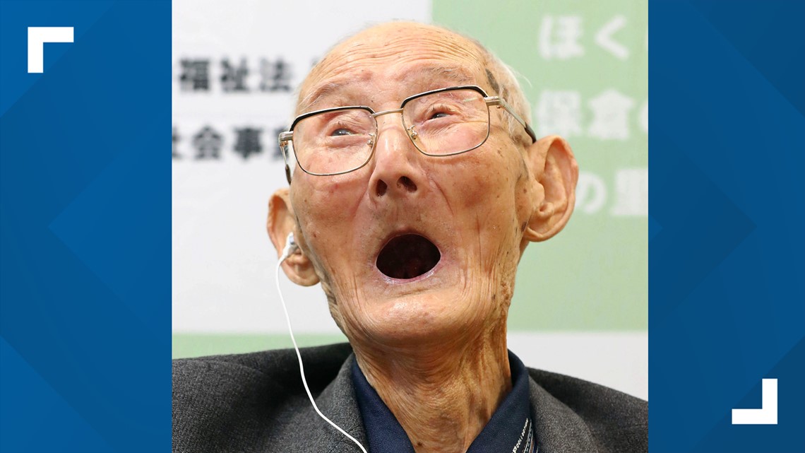 Japanese Elderly Porn - Guinness World Record: Japanese man is world's oldest man | wtsp.com