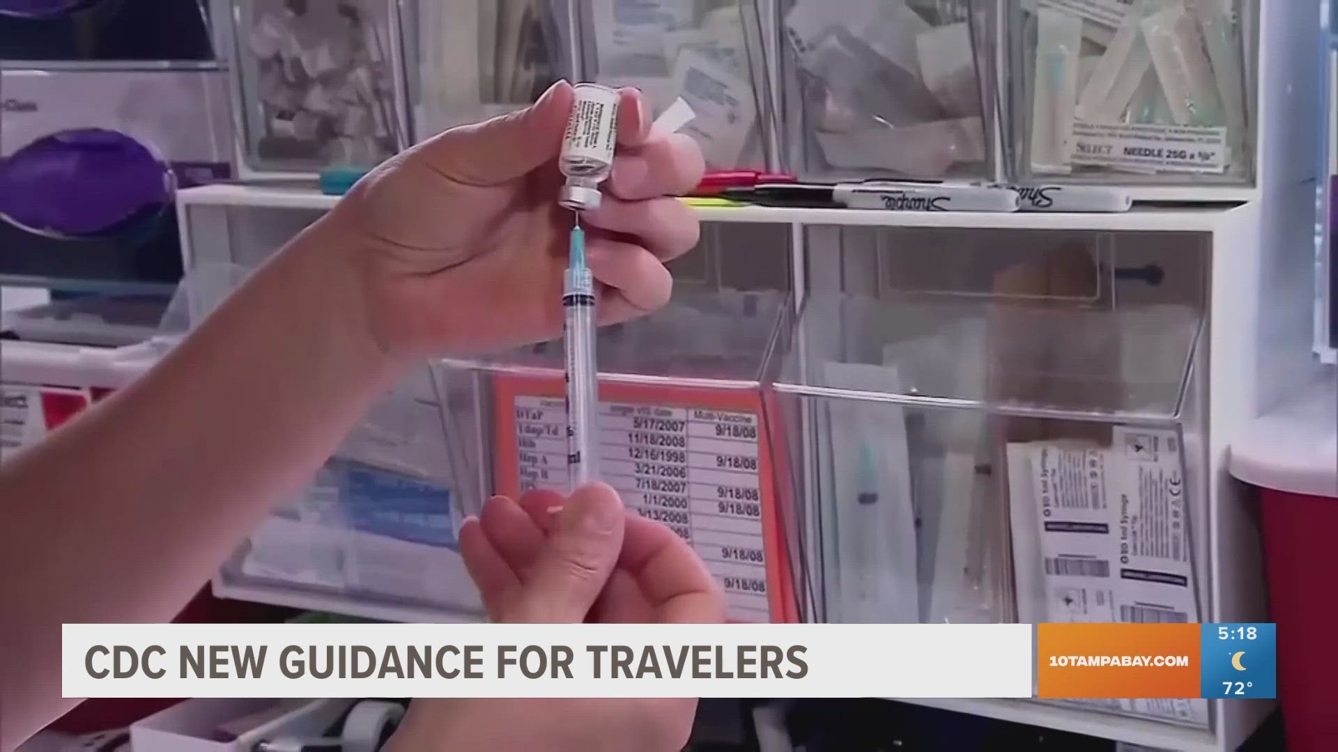 Experts say it's best to get the MMR vaccine 6 months before traveling, but at the very least two weeks ahead of time.