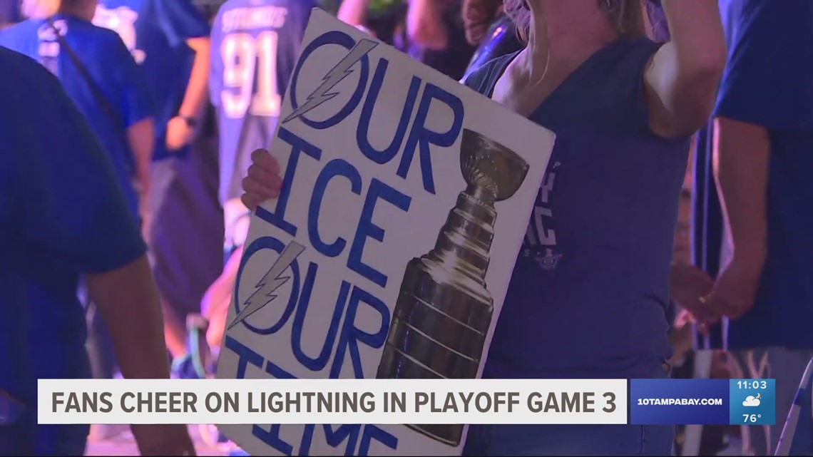 Bolts fans continue to support their team despite Game 3 setback