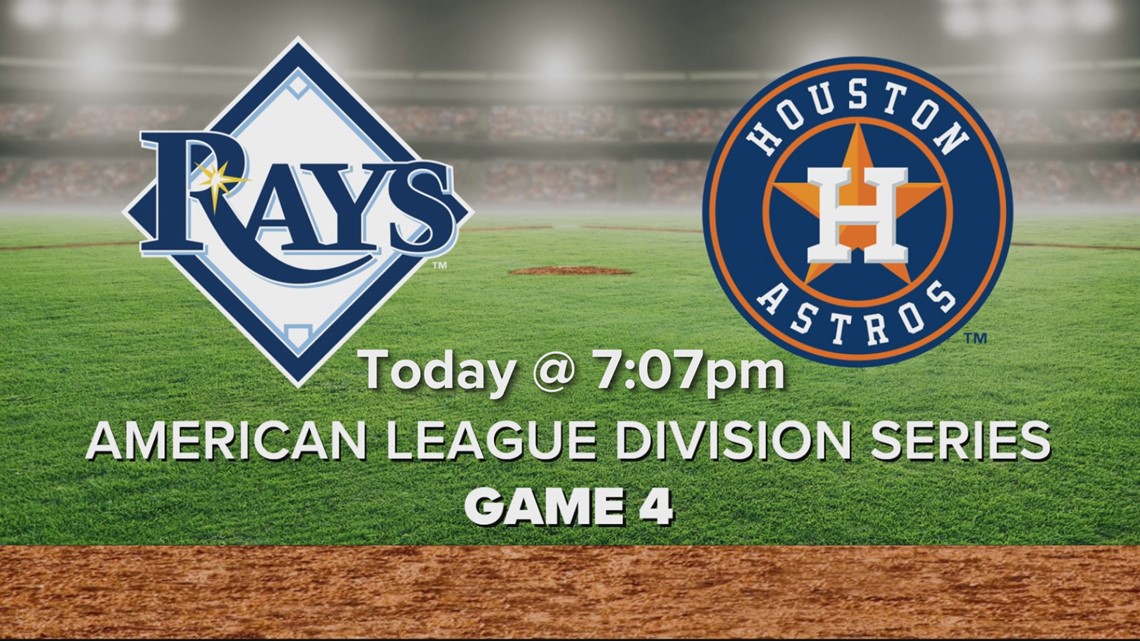 Game 4 preview Tampa Bay Rays vs. Houston Astros