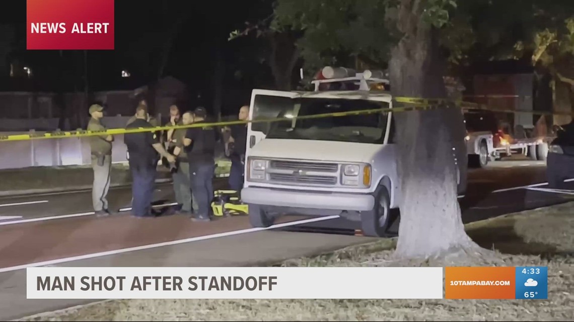 St. Pete police: 3-hour standoff with armed barricaded man ends with him in hospital
