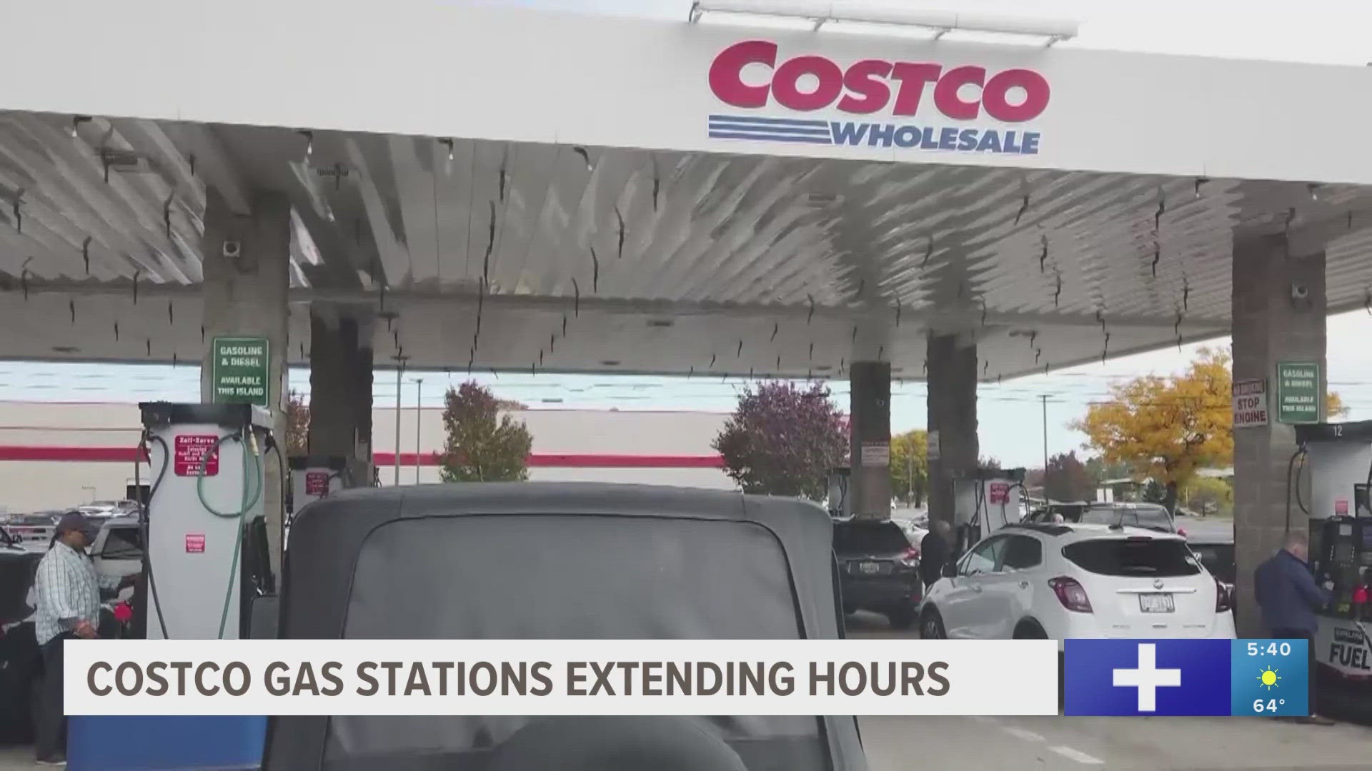The wholesaler said they'll keep their gas stations open an hour later as they face increasing competition.