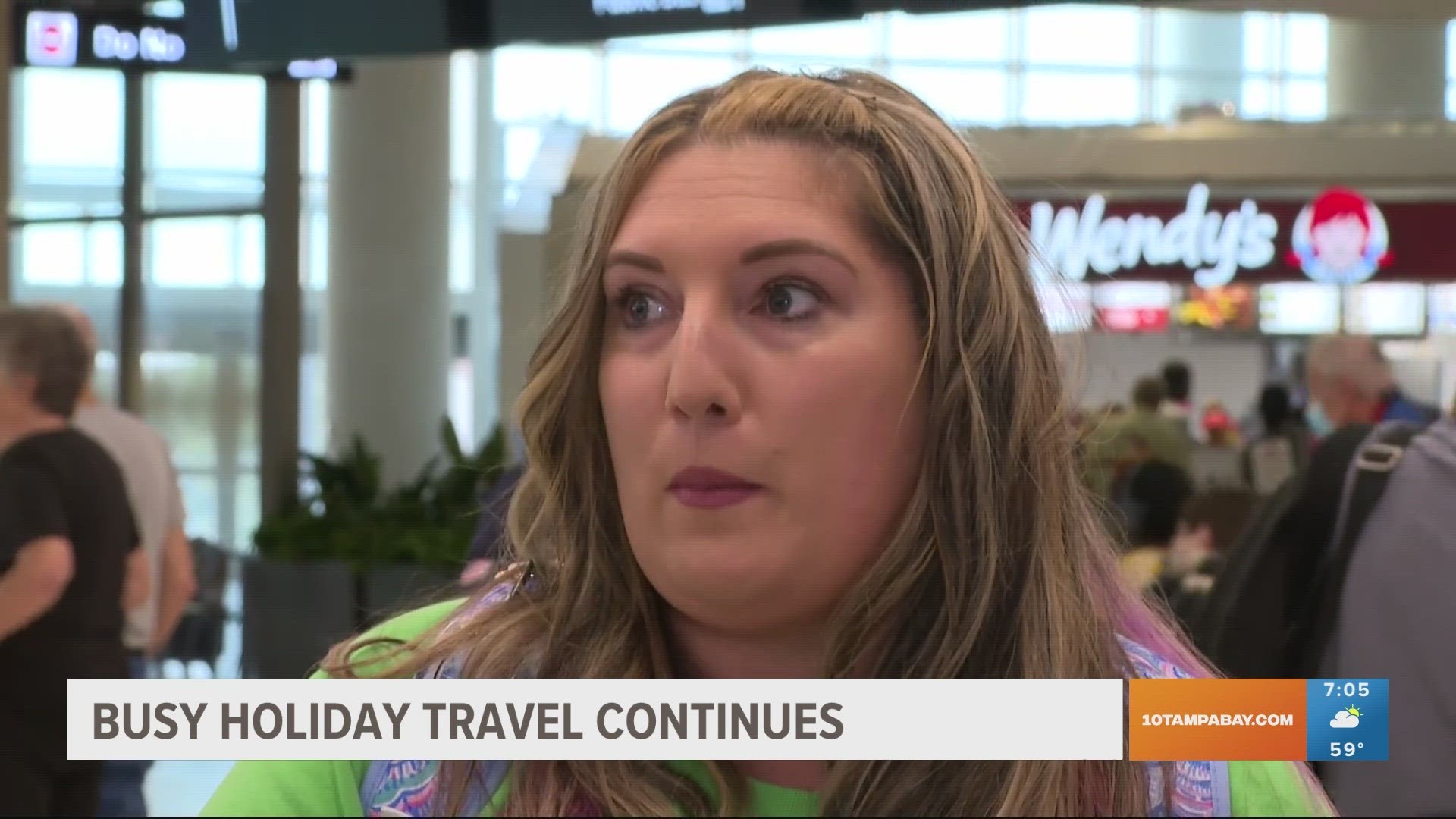 Tampa International sees among heaviest days for holiday travel