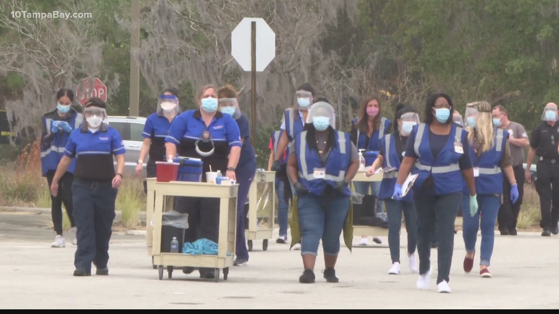 As COVID-19 vaccine shipments continue to make their way to Tampa Bay, different counties are releasing plans to make sure high-priority groups get vaccinated.