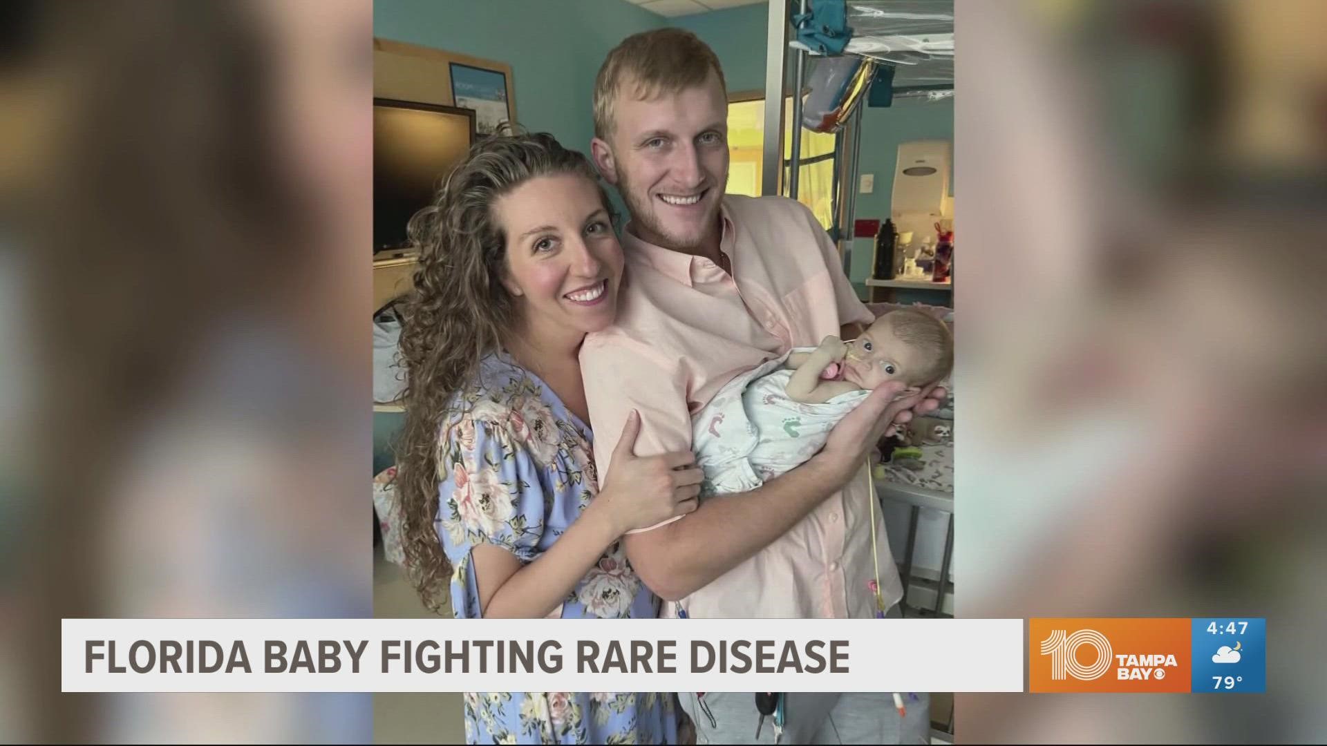 The baby isn't expected to live a long life, but her family refuses to quit fighting.