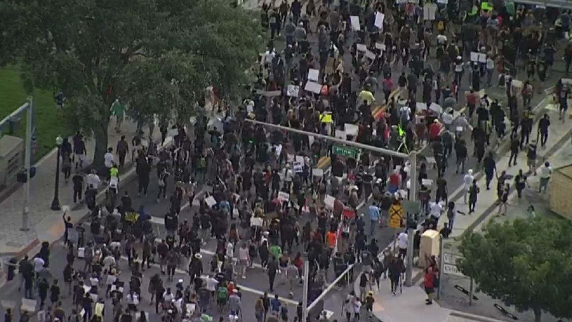 5 people arrested after protests in Lakeland | wtsp.com