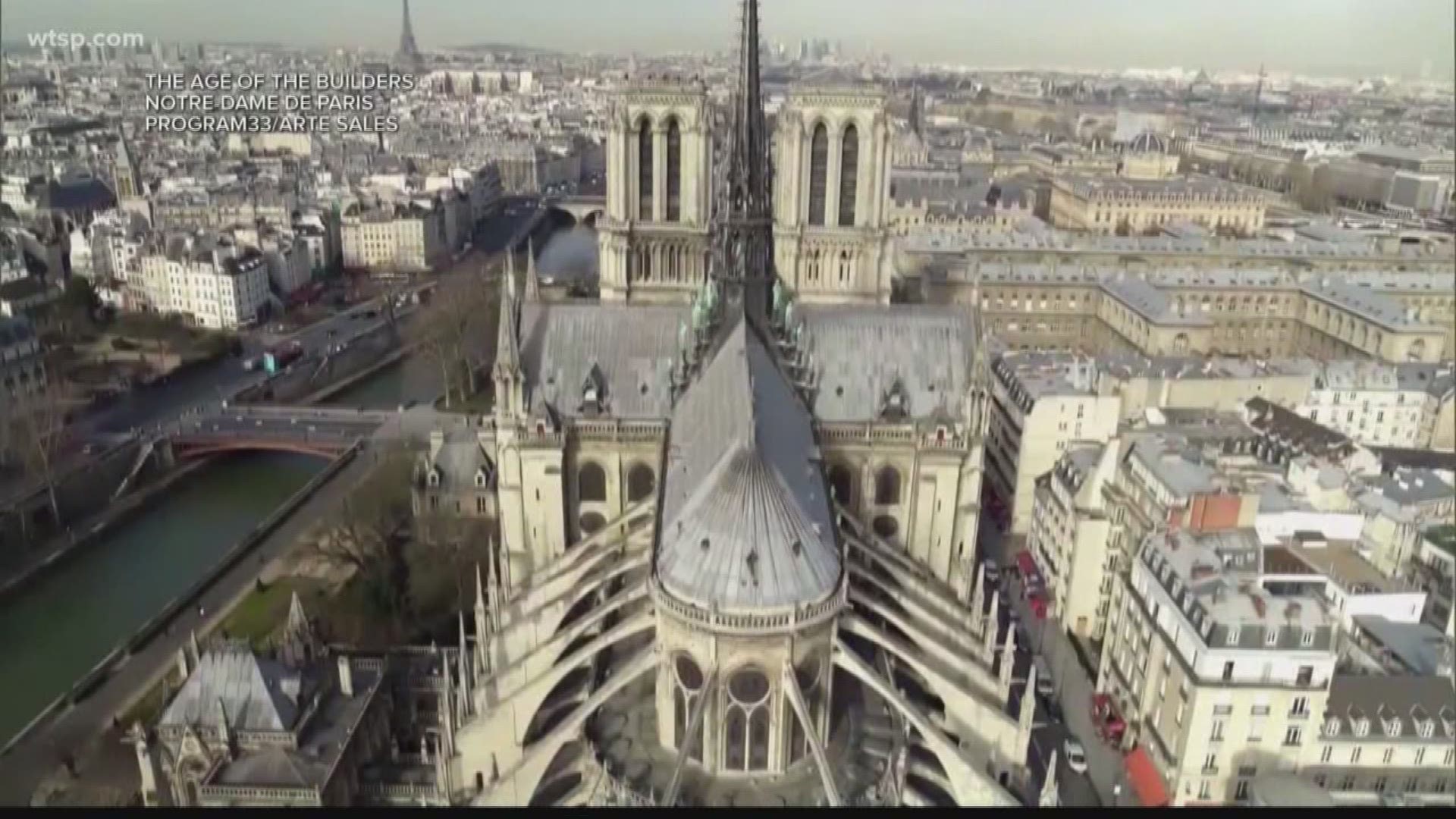 To many, the 850-year-old landmark is the heart of Paris. https://on.wtsp.com/2UGsZ0Q