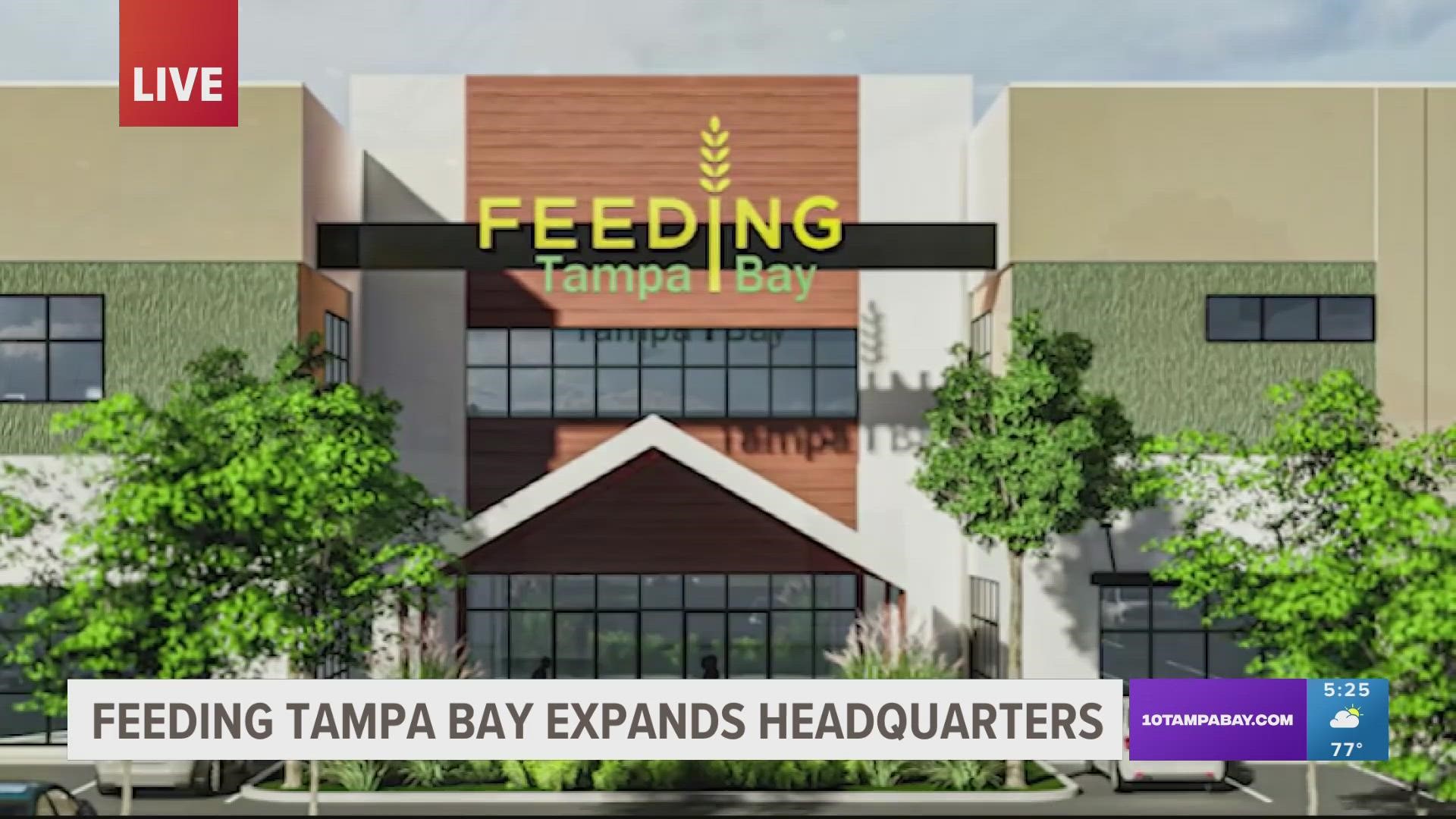 The new location will better serve west Central Florida's current one million struggling with food insecurity.