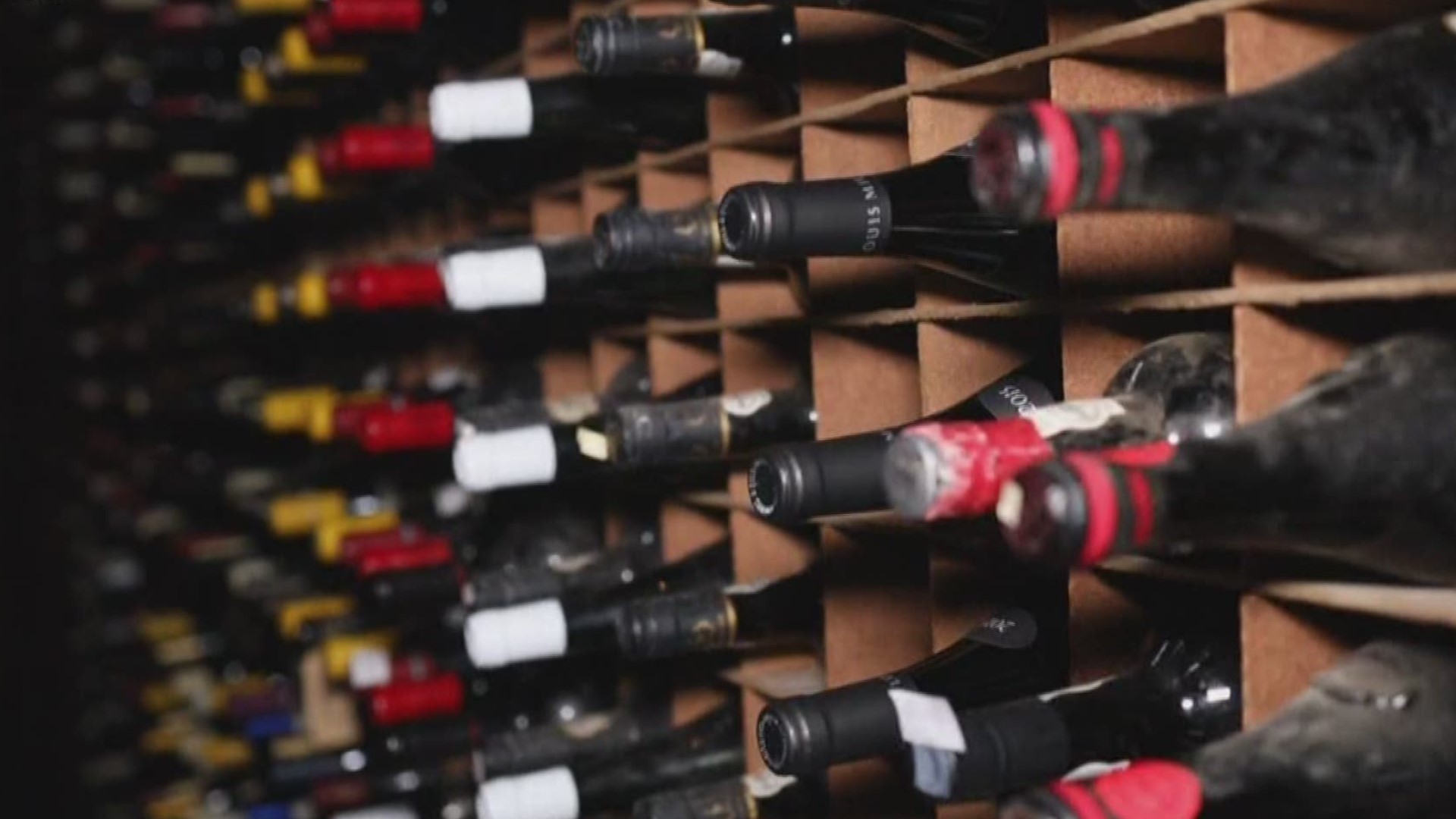 10News reporter Candice Aviles takes us inside the wine cellar at Bern's Steak House.