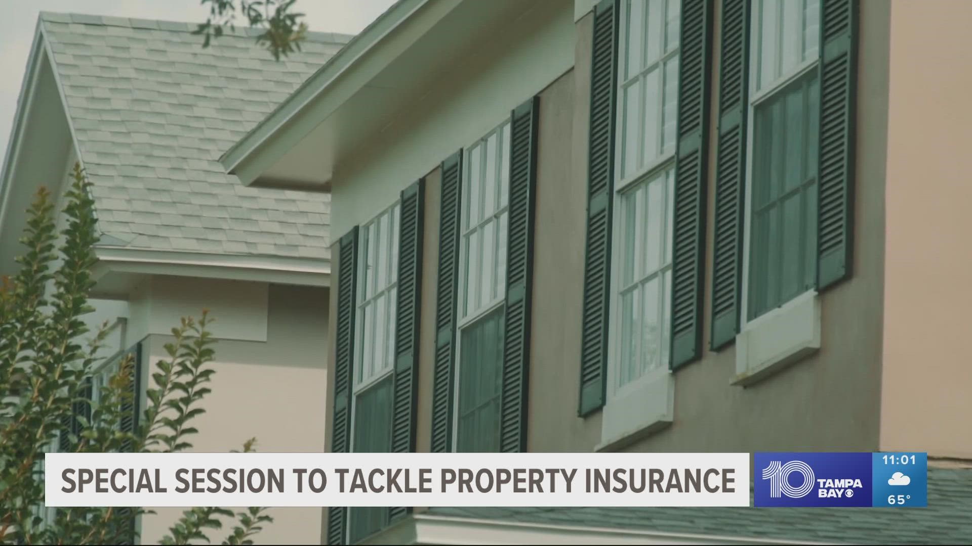 The 123-page bill was filed Friday night, less than three days before lawmakers begin a special session on insurance, property tax relief for Hurricane Ian victims.