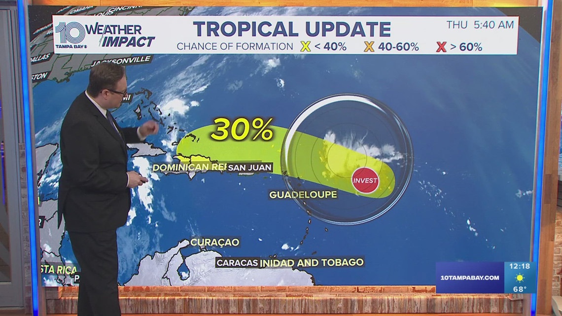 Tracking The Tropics: Chances Of Development Out In The Atlantic ...