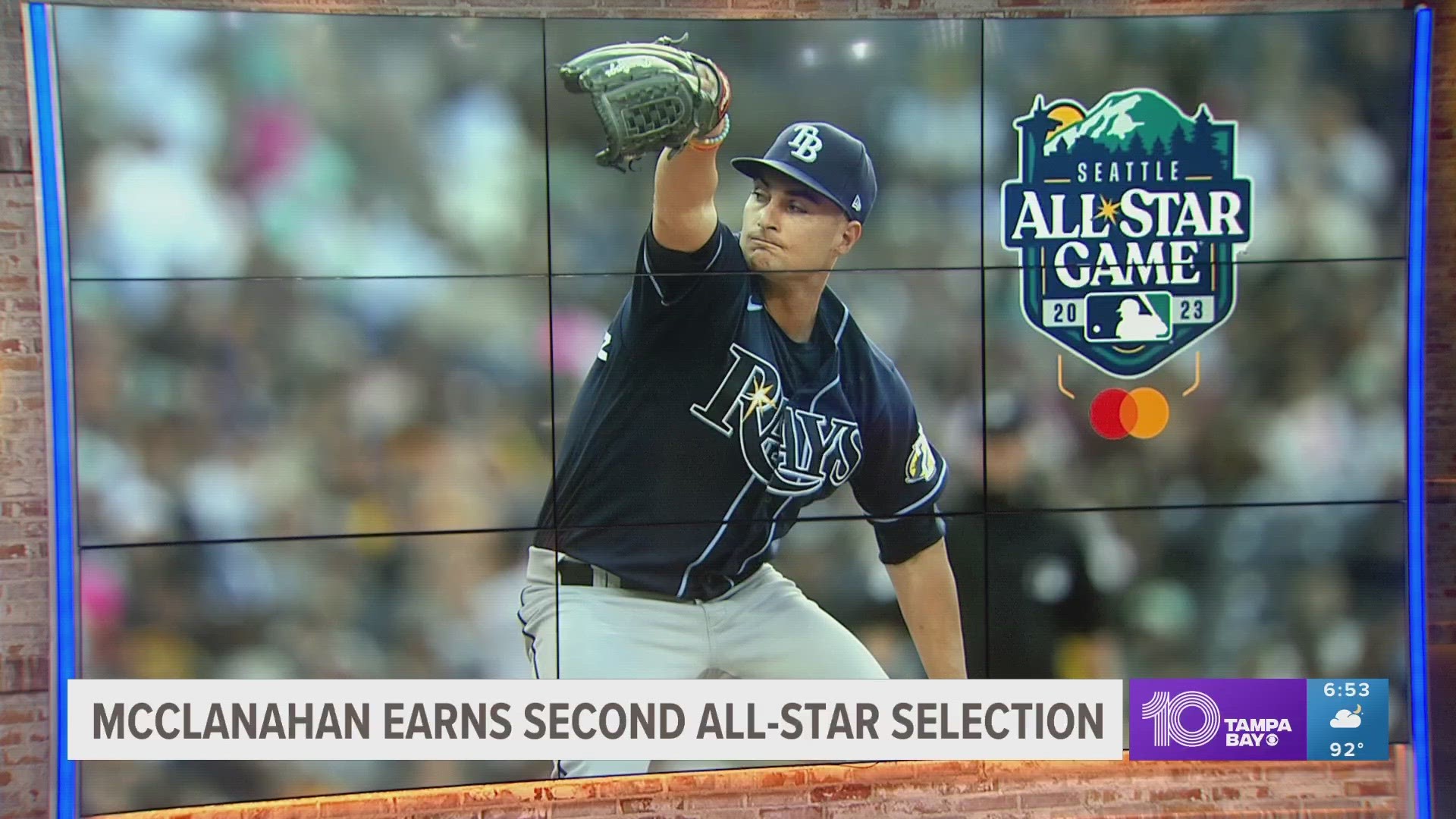 Rays' McClanahan, Arozarena, Diaz named in 2023 All-Star roster