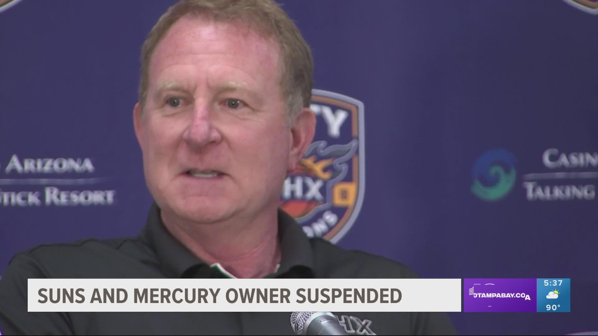 The announcement comes nearly a near after the NBA launched an investigation into Sarver after accusations of workplace racism and sexism.