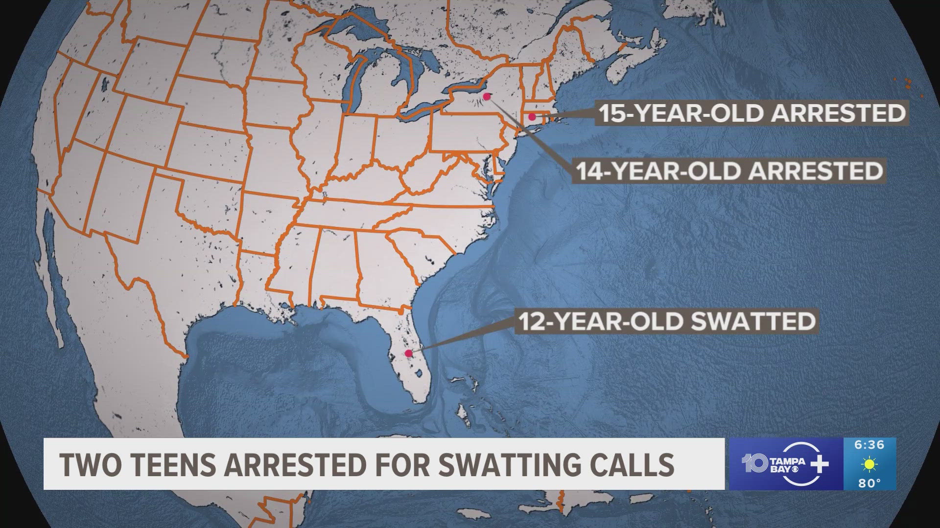 The two teens were extradited and arrested for allegedly "swatting" a 12-year-old boy in Polk County who they met through gaming online.