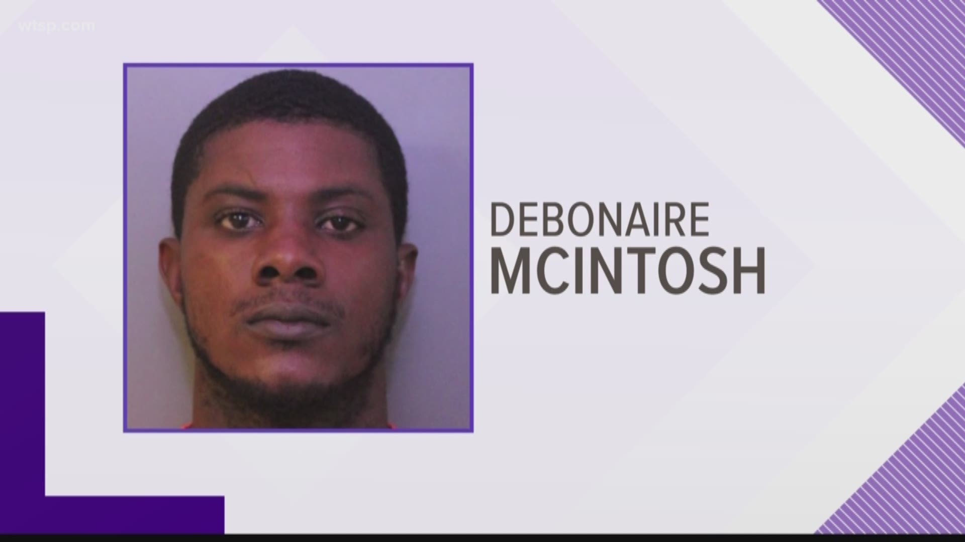 Debonaire Antoine McIntosh faces a first-degree murder charge in connection with a shooting in Winter Haven.  https://on.wtsp.com/2meQBcM