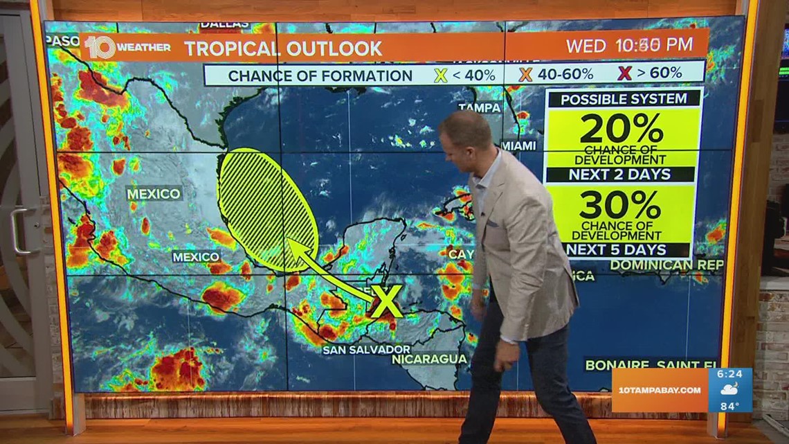 Tracking The Tropics Possible System Could Develop In The Gulf