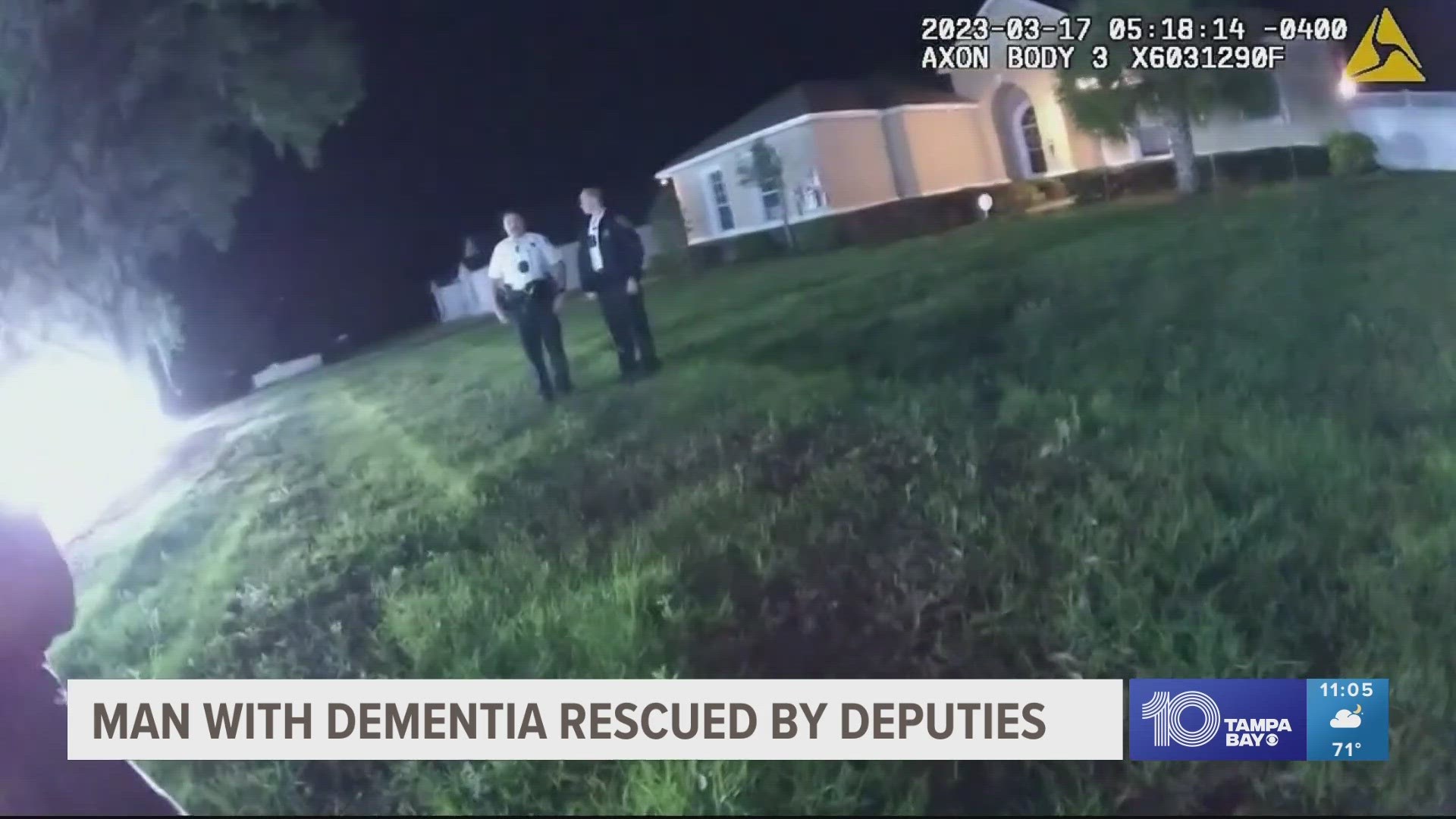 Man With Dementia Rescued By Hillsborough County Deputies 3773