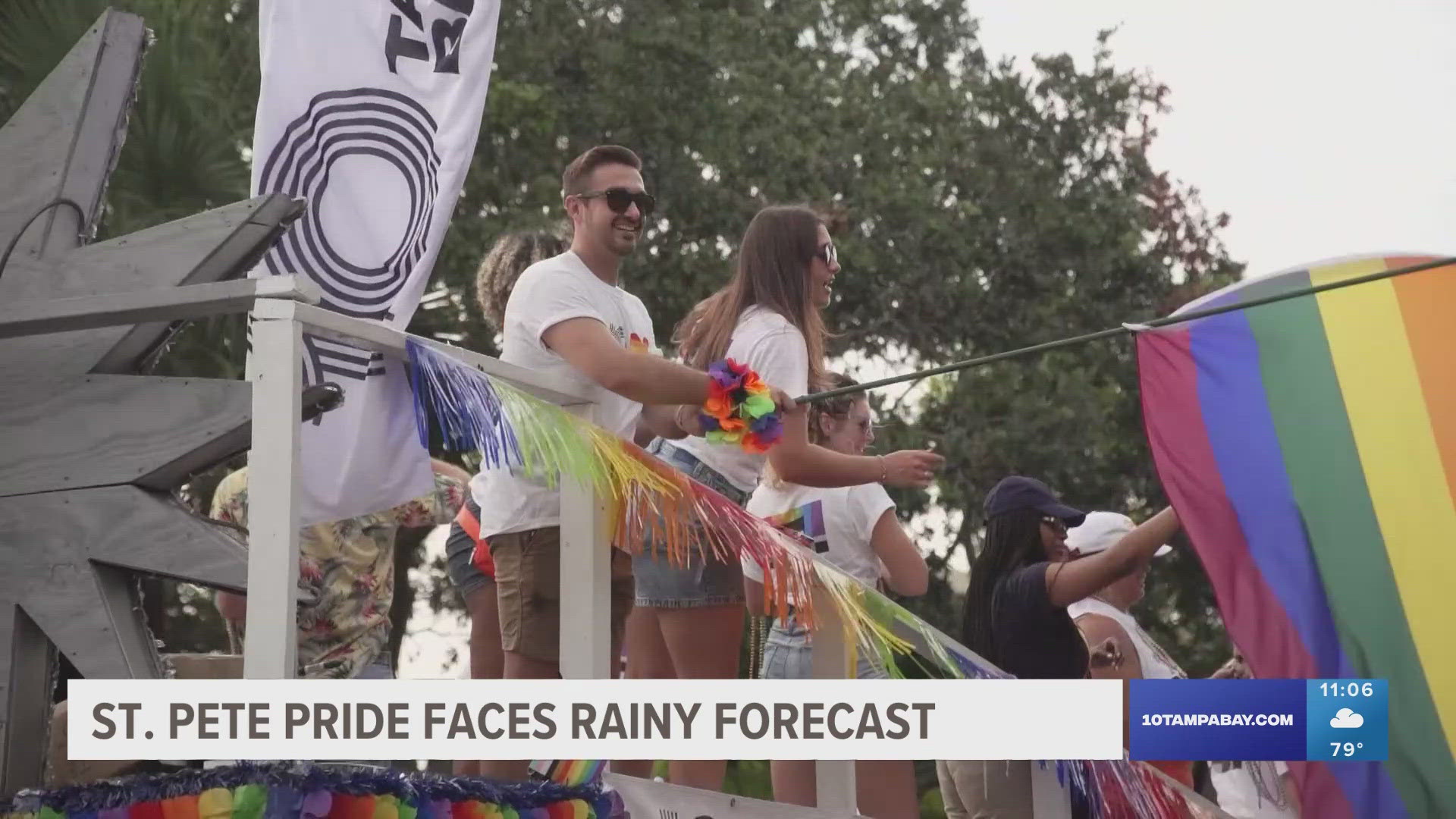 The St. Pete Pride Parade is set for 6 p.m. on June 22.