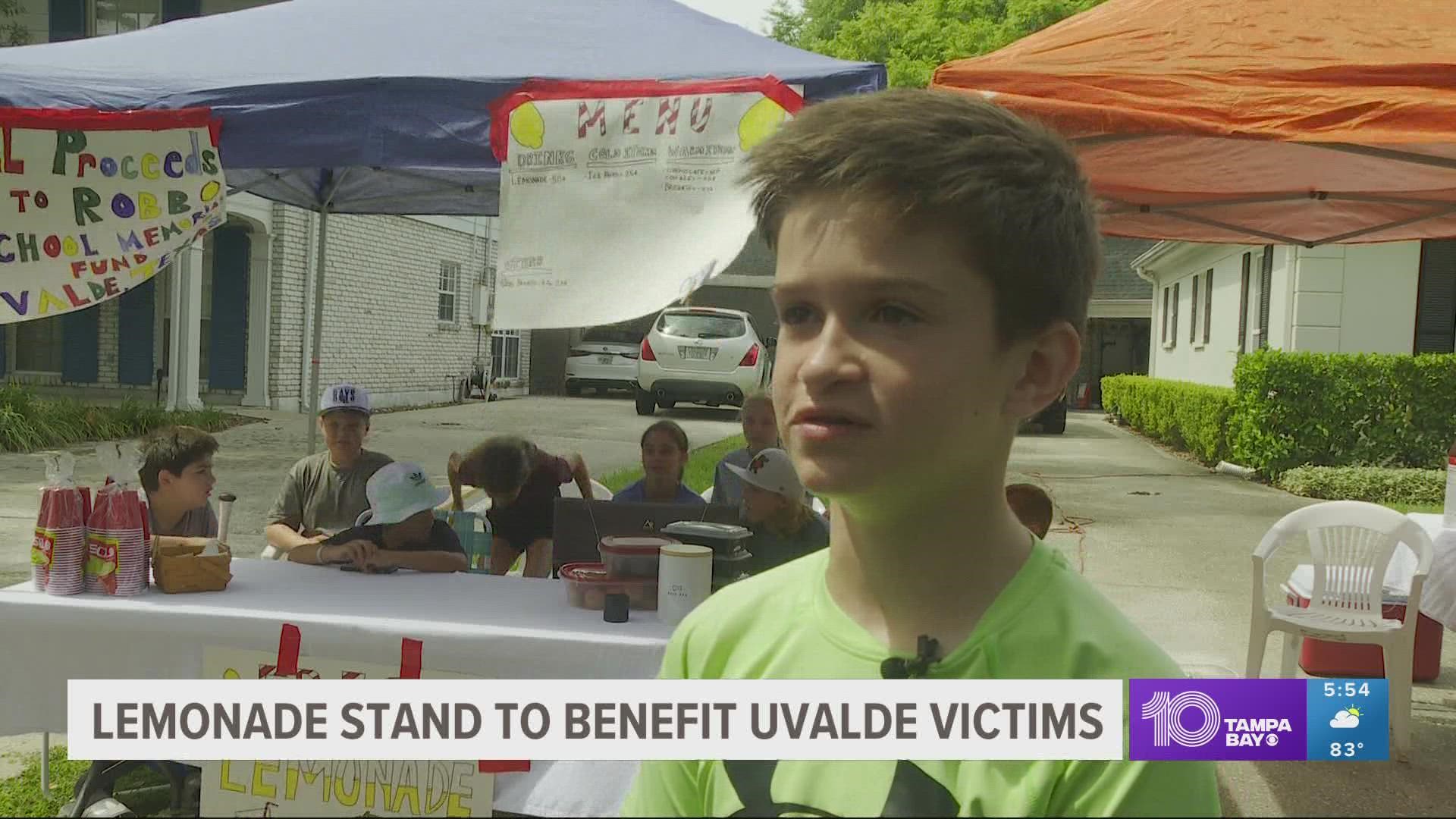 A 12-year-old boy was so moved by the recent mass shooting in Uvalde, Texas that he’s started raising money for surviving relatives.