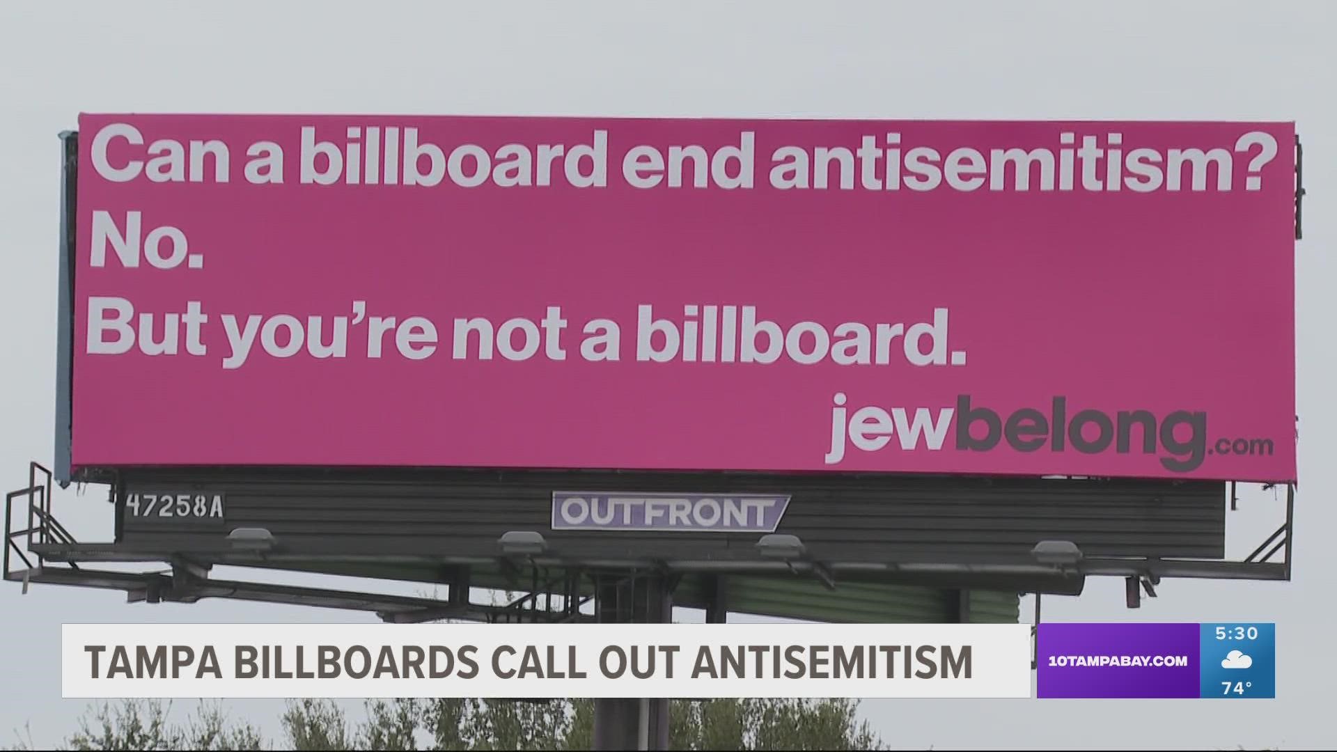 JewBelong is looking to stir up conversations about anti-semitic comments making headlines.
