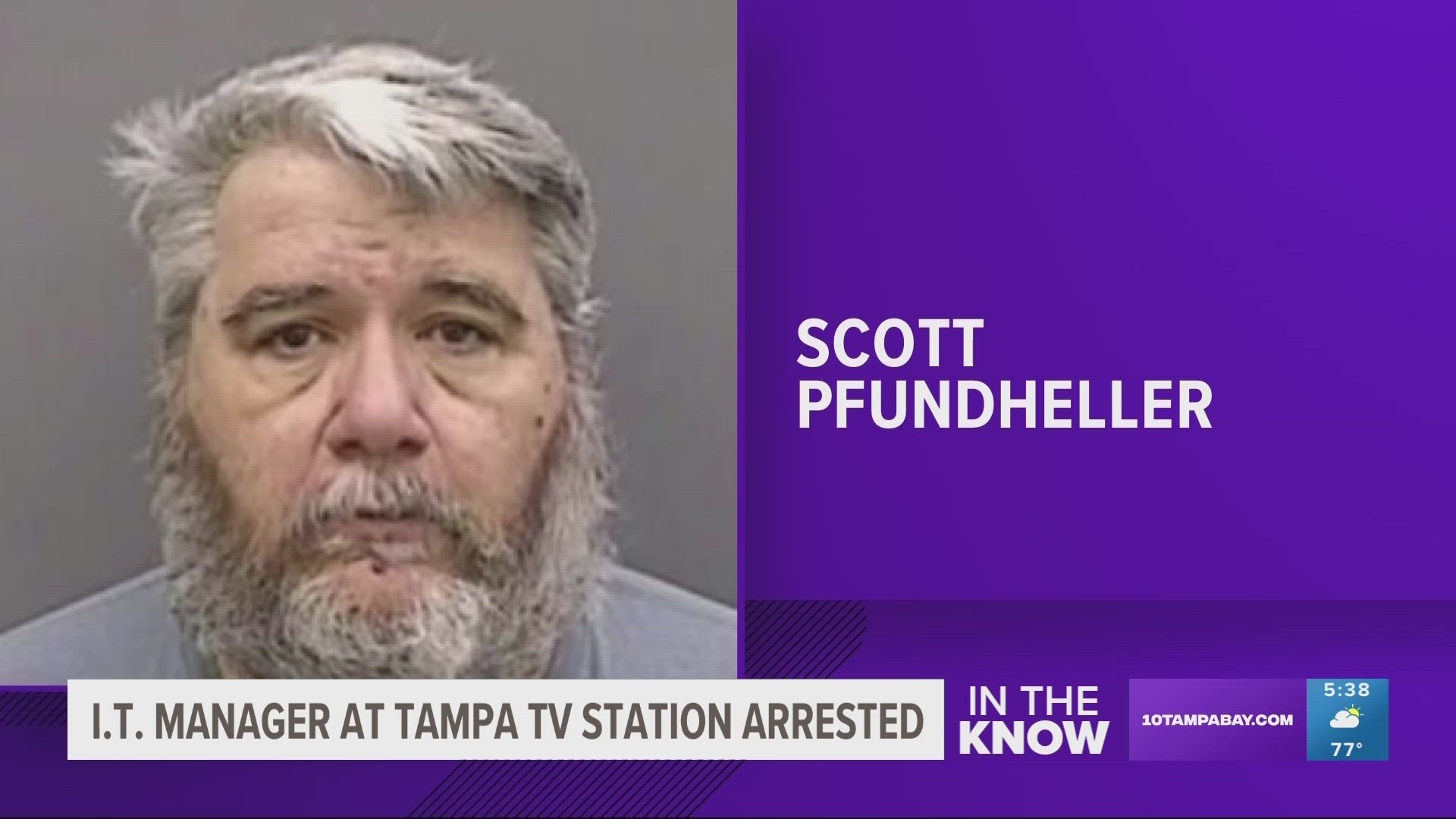 IT manager at Florida TV station arrested on child porn charges wtsp image