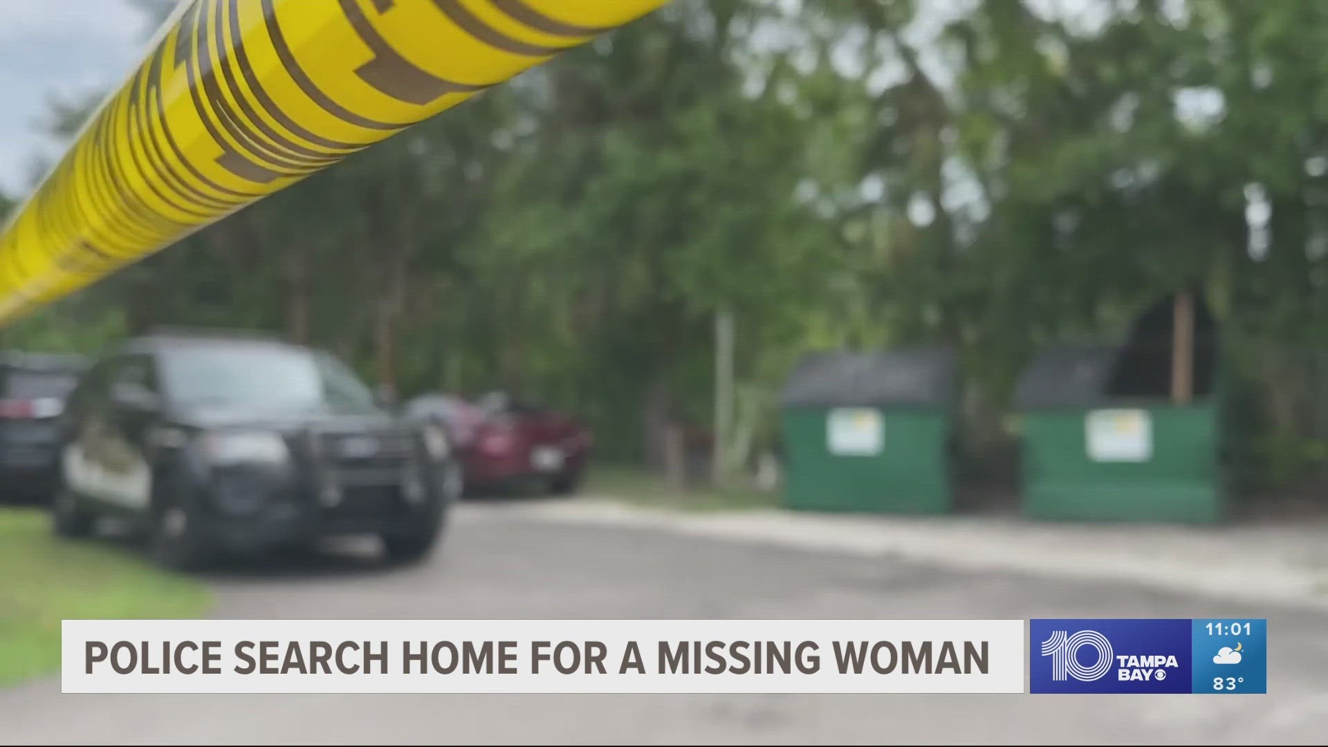 The homeowner said police are looking for Tonya Whipp, but he doesn't know where she is.