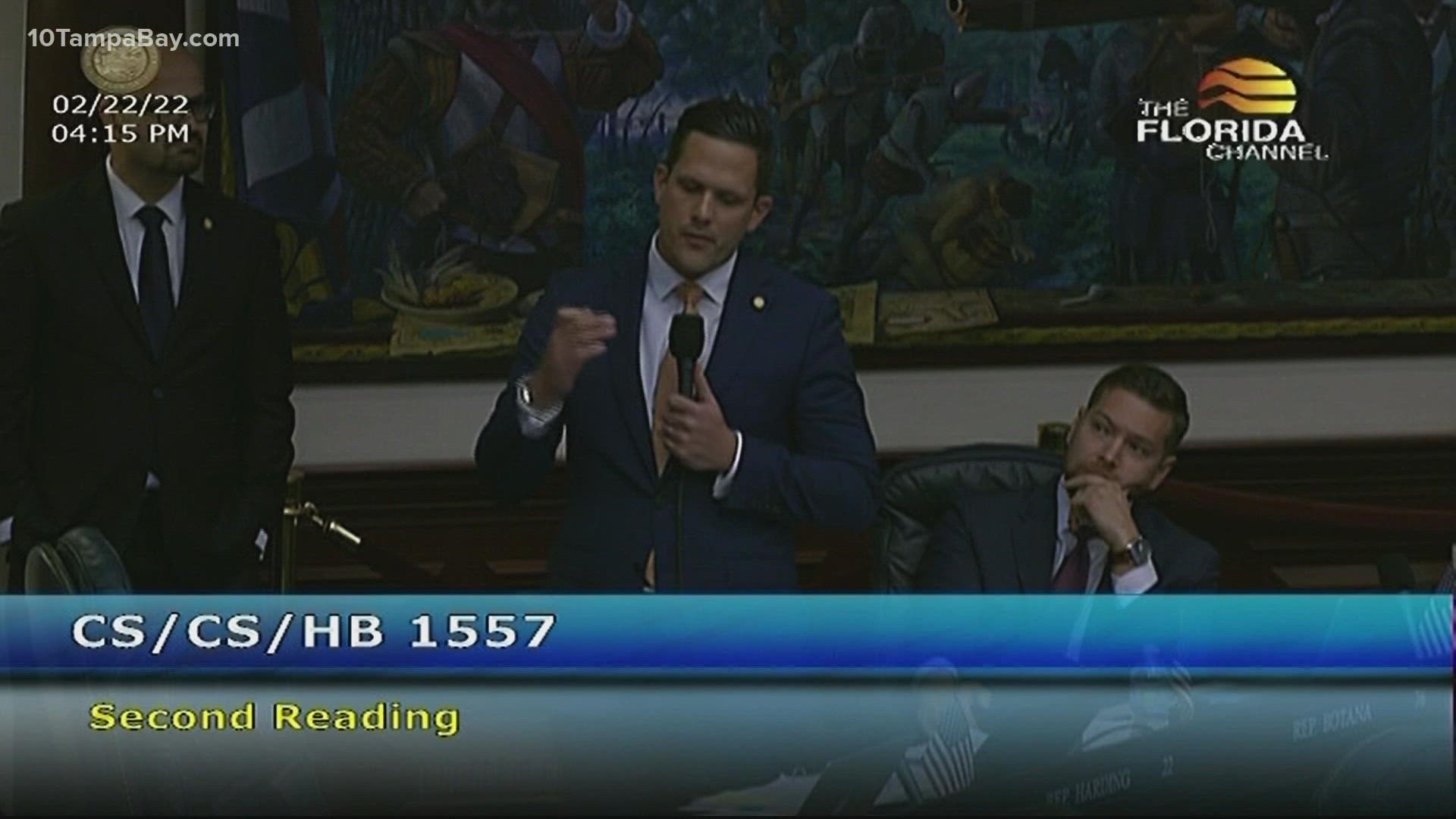 An amended version of the bill has been moved forward for a third reading in the Florida House.