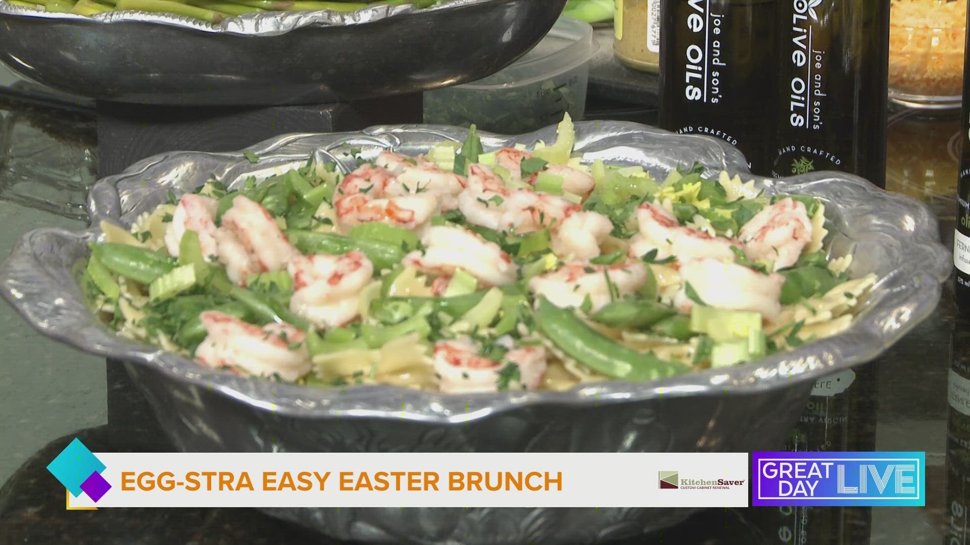 Andrea Messina with Joe and Sons Olive Oils shares easy Easter brunch recipes.