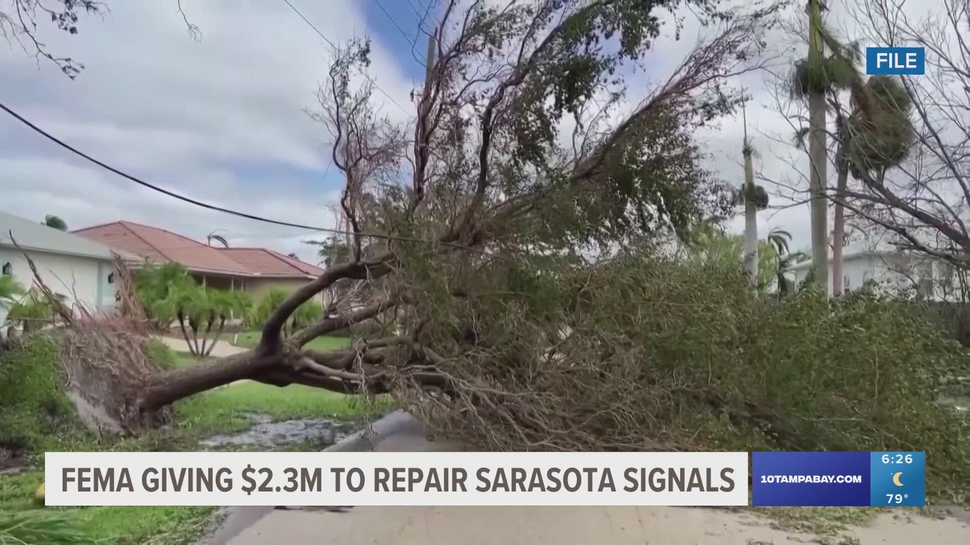 Millions of dollars in new funding is coming to the city of Sarasota as the city still recovers from Hurricane Ian almost two years later.