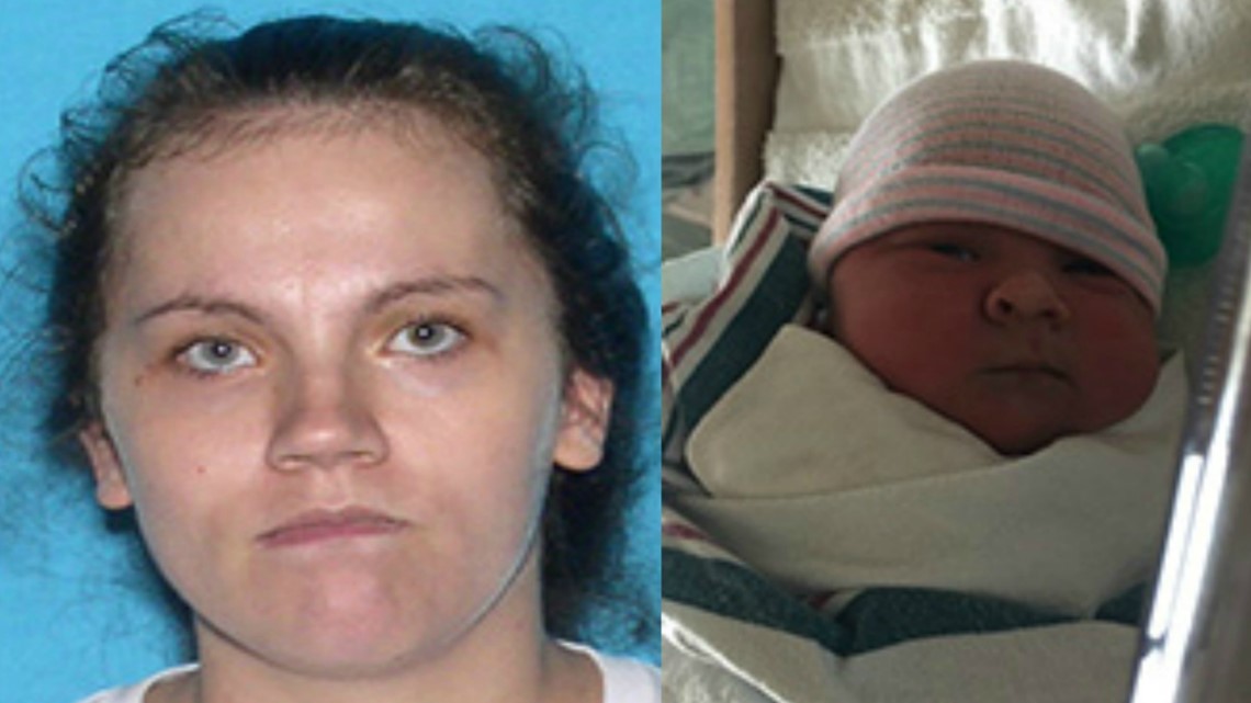 Search on for missing woman, infant daughter