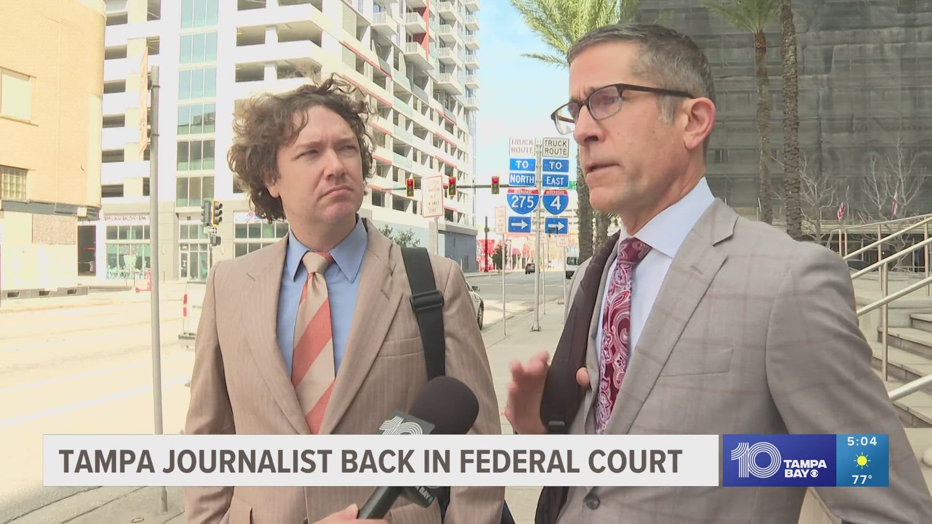Burke is facing 14 federal charges, but his lawyer maintains he did nothing but “good journalism.”