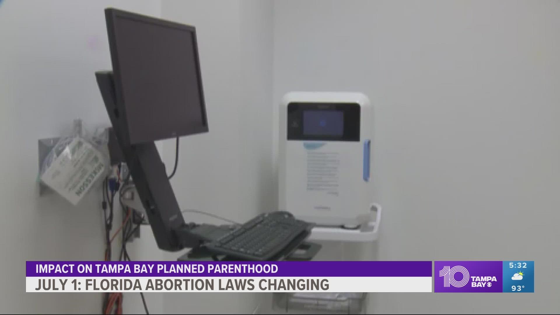 The chief medical officer for Planned Parenthood Southwest and Central Florida said patients are calling concerned if they can receive services before laws change.