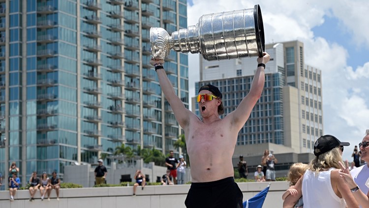 Oops, where did that dent come from? Damage to the Stanley Cup is an annual  rite