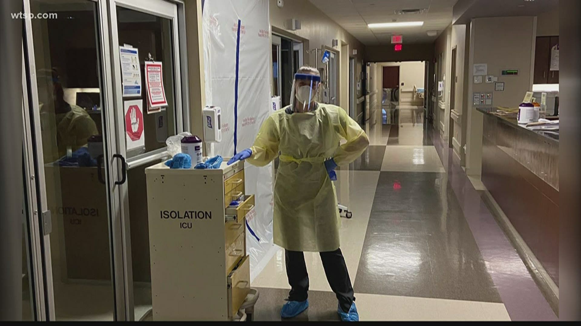 The couple is now based in a Boston hospital working 12-hour night shifts to help people keep breathing with coronavirus.
