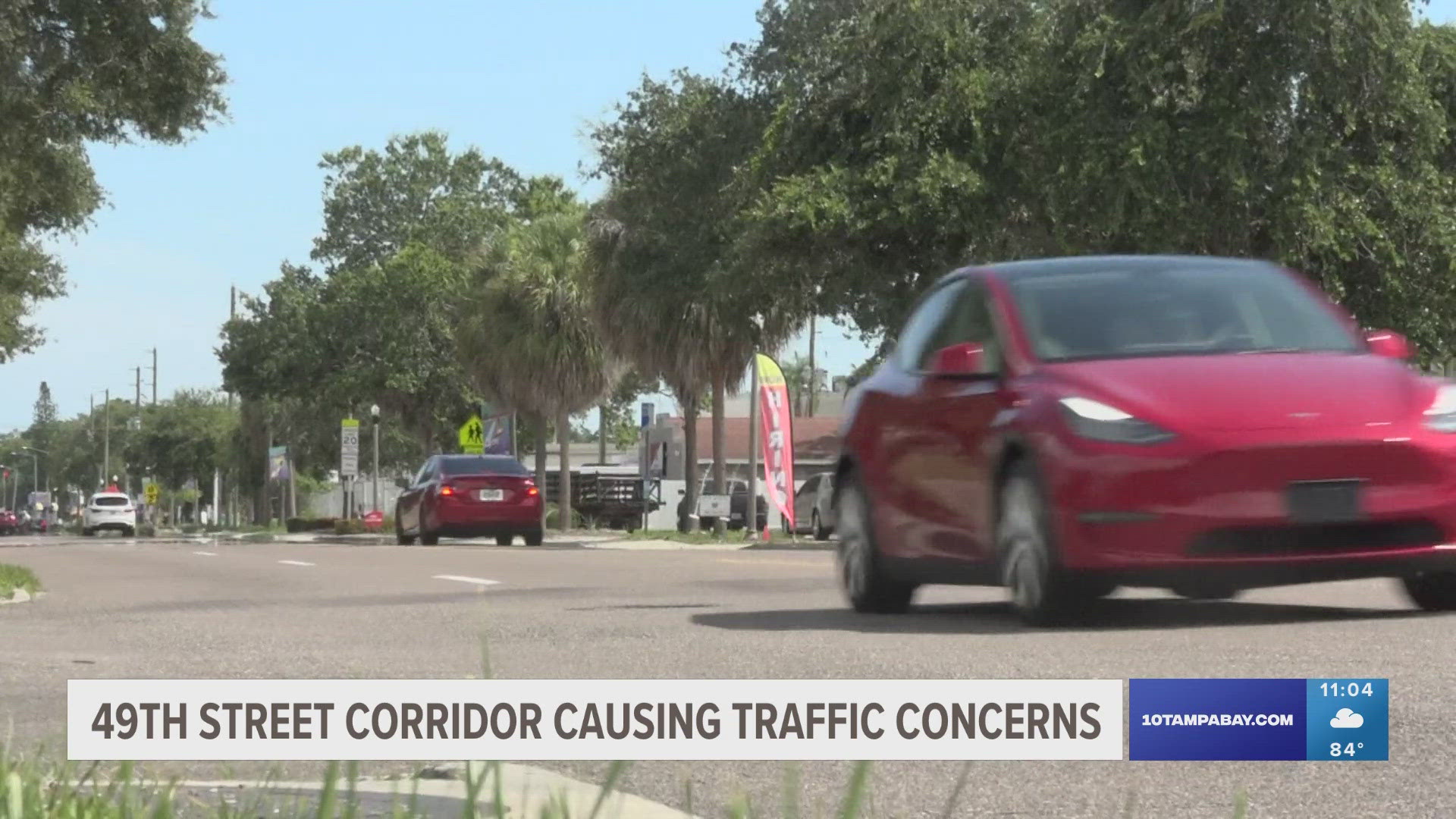 Leaders are looking to make the stretch of 49th Street South from St. Pete to Gulfport safer for drivers.