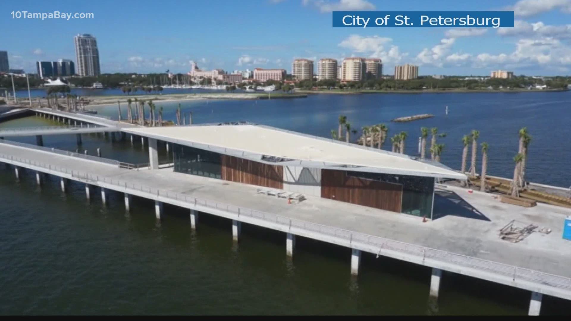 The St. Pete Pier officially opens Monday and the city says 1.7 million people are expected to visit every year once it opens.