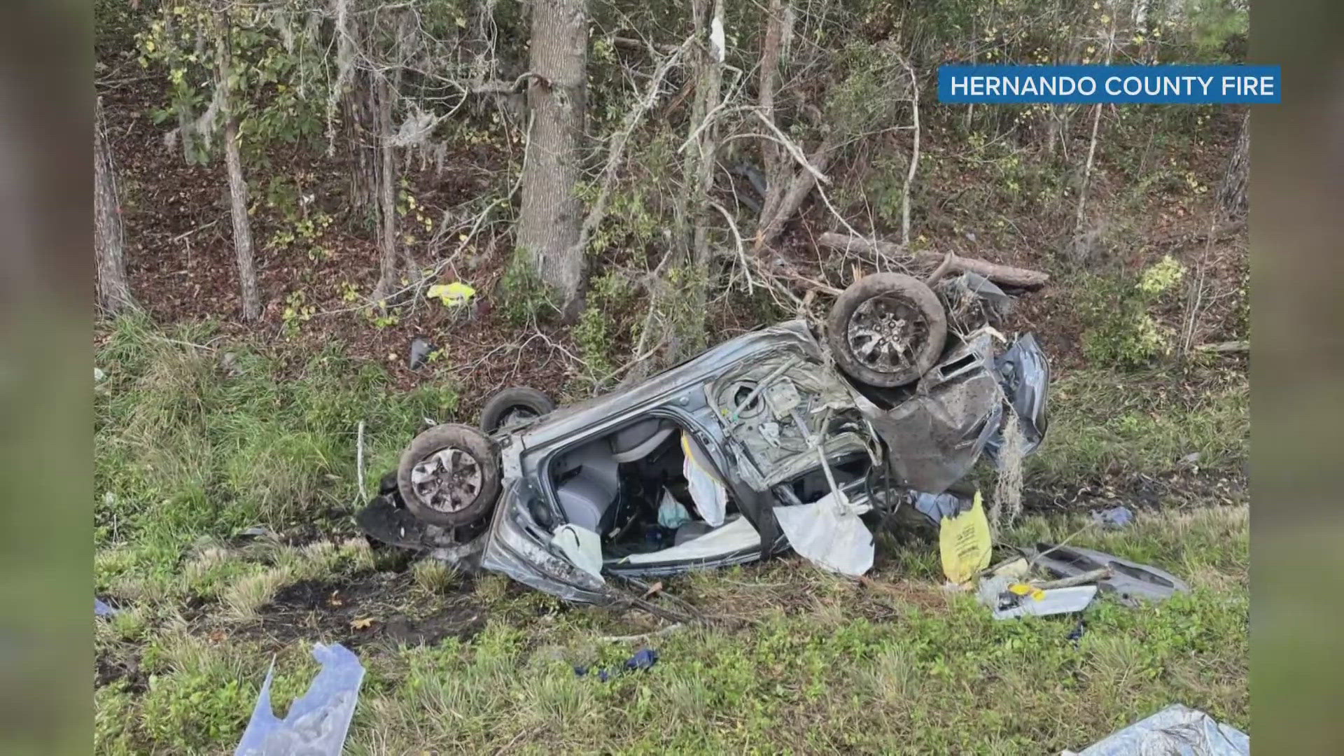 I-75 was temporarily closed while the helicopter landed but has since reopened.