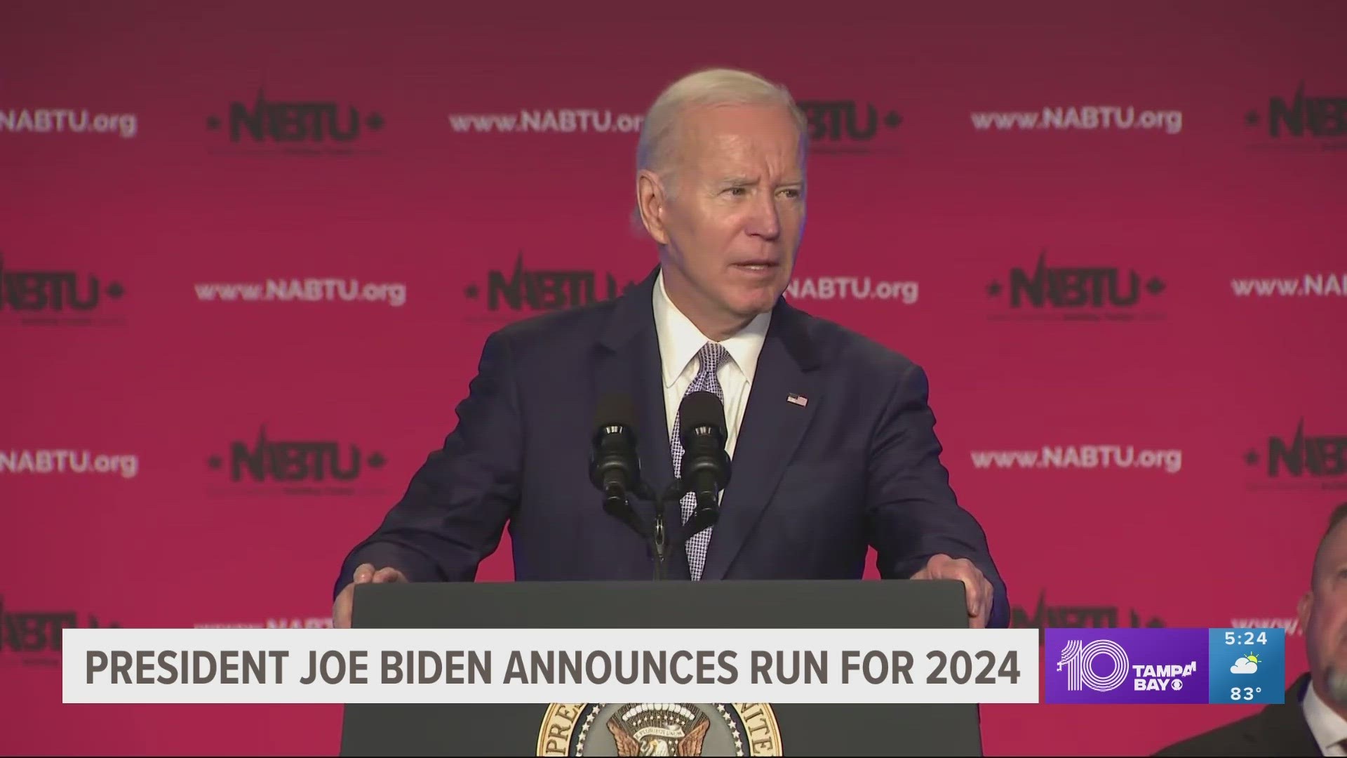 Biden launches 2024 reelection campaign focused on 'freedom'